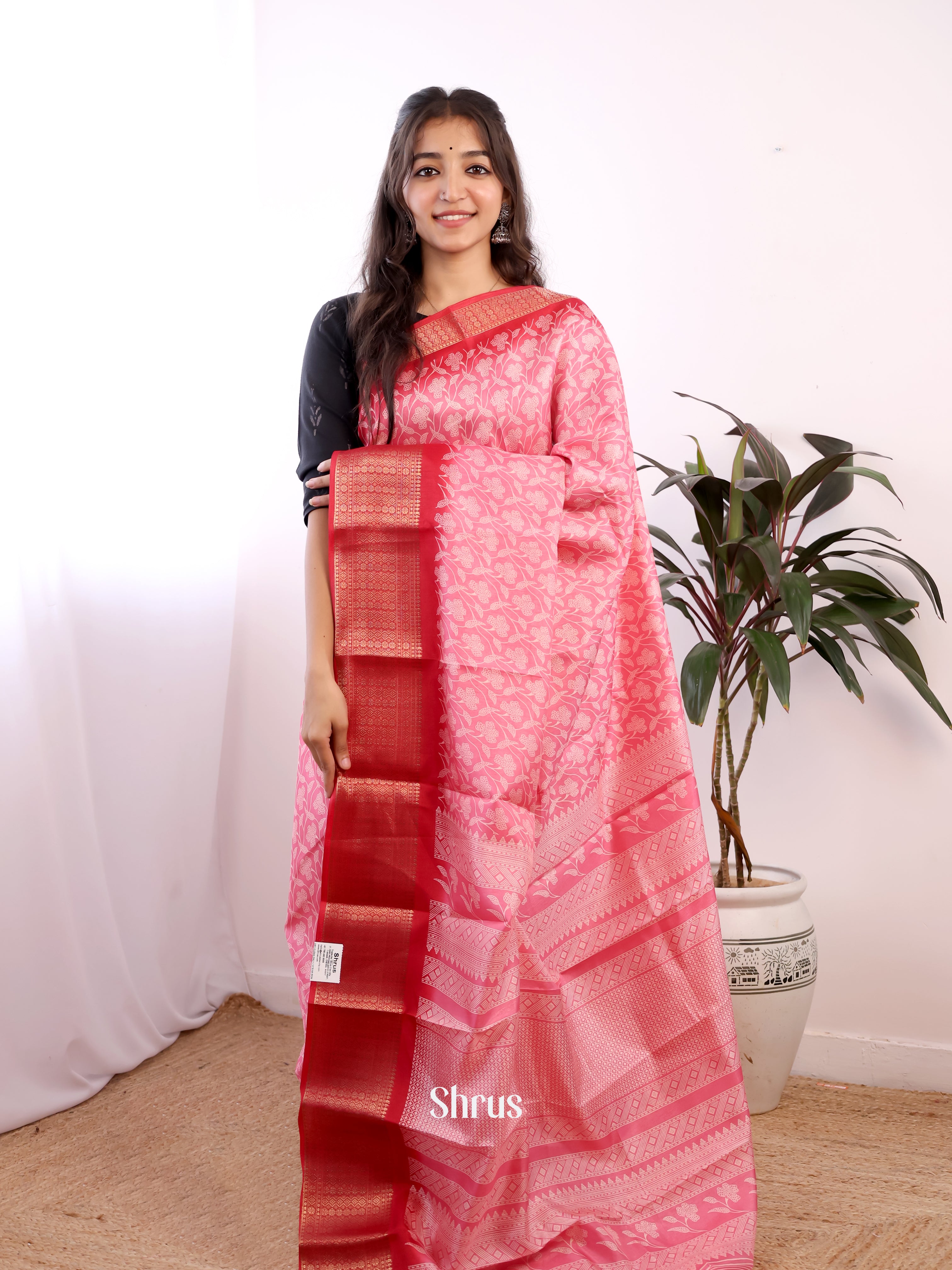 CIS20374 - Semi Crepe Saree