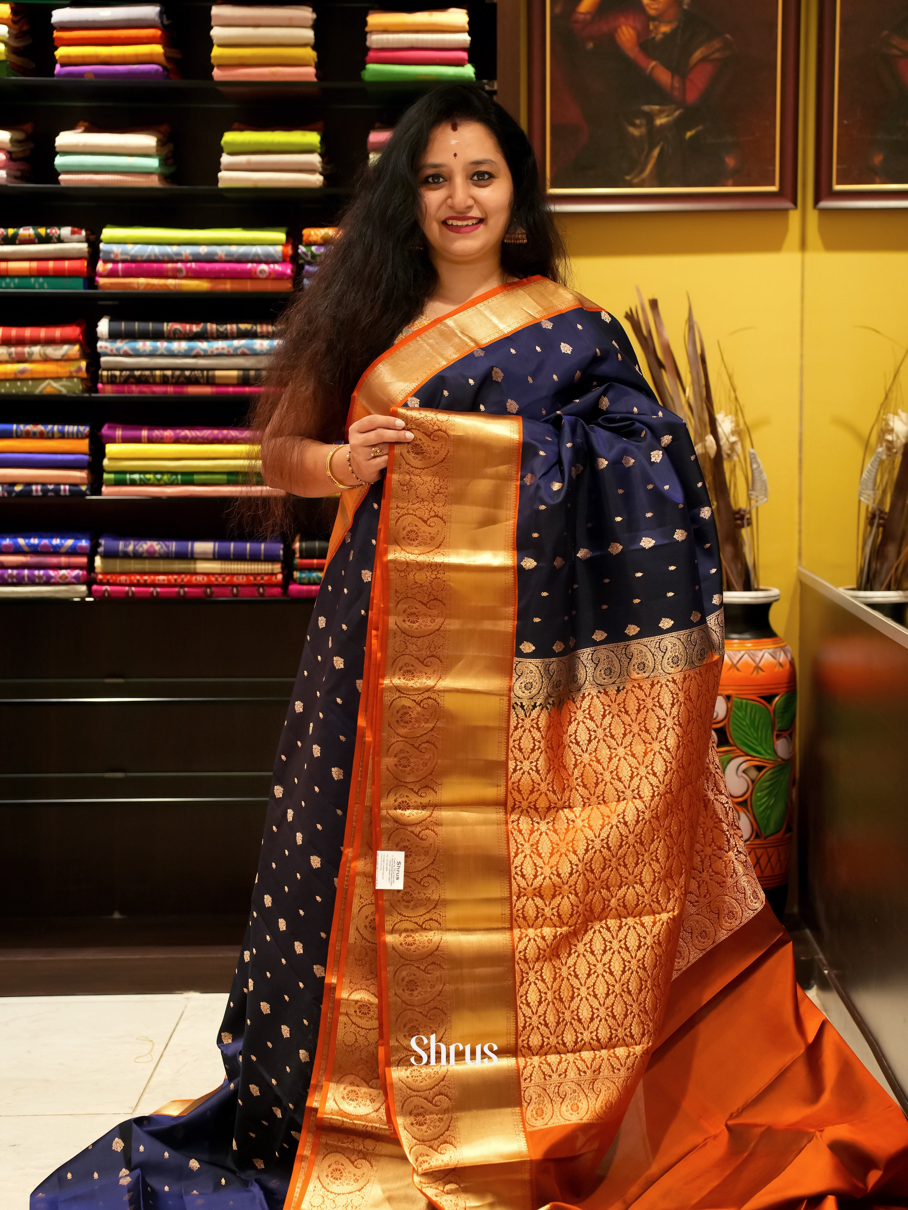 CIS23043 - Kanchipuram silk Saree