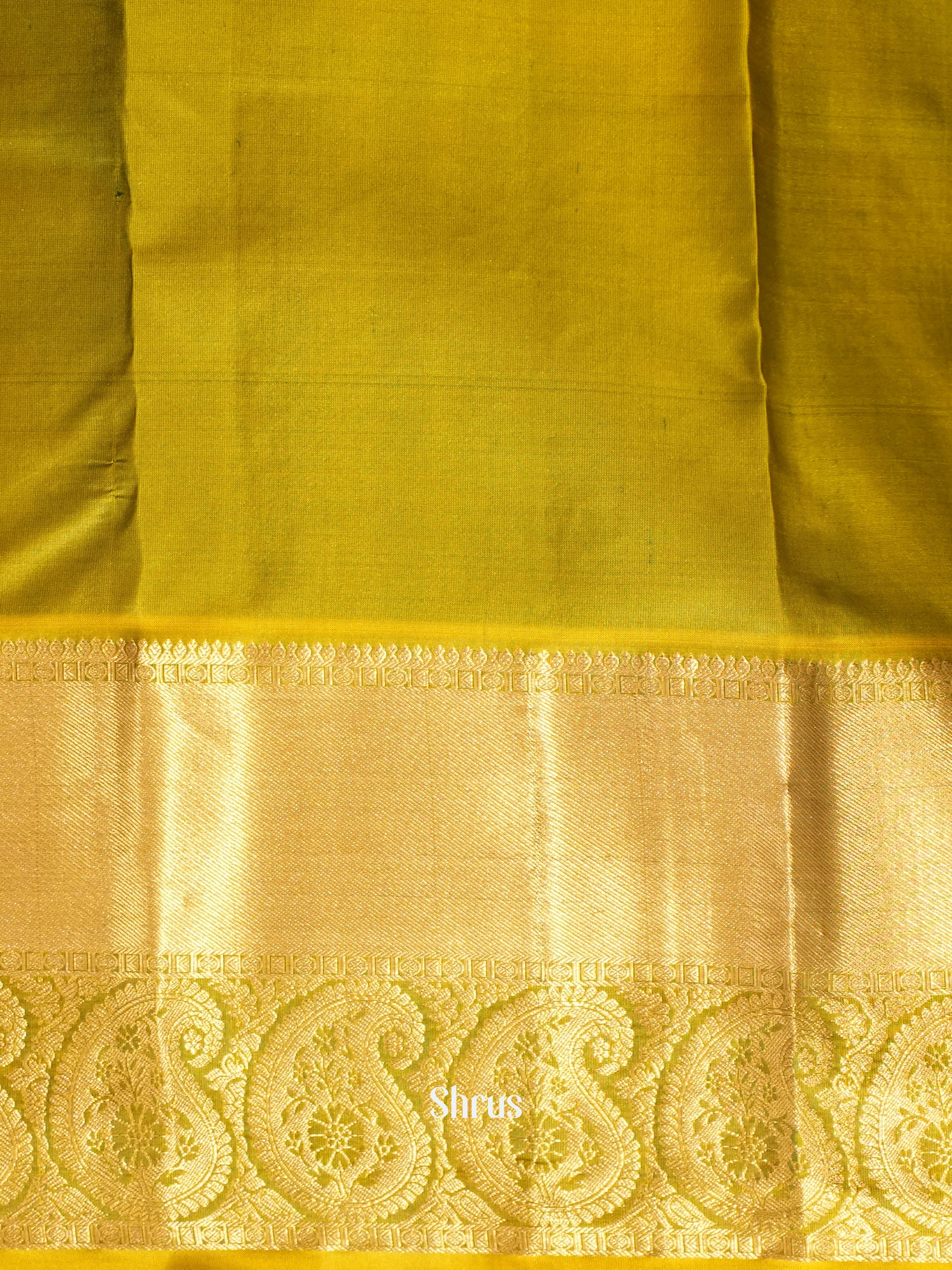 Blue & Green- Kanchipuram silk Saree