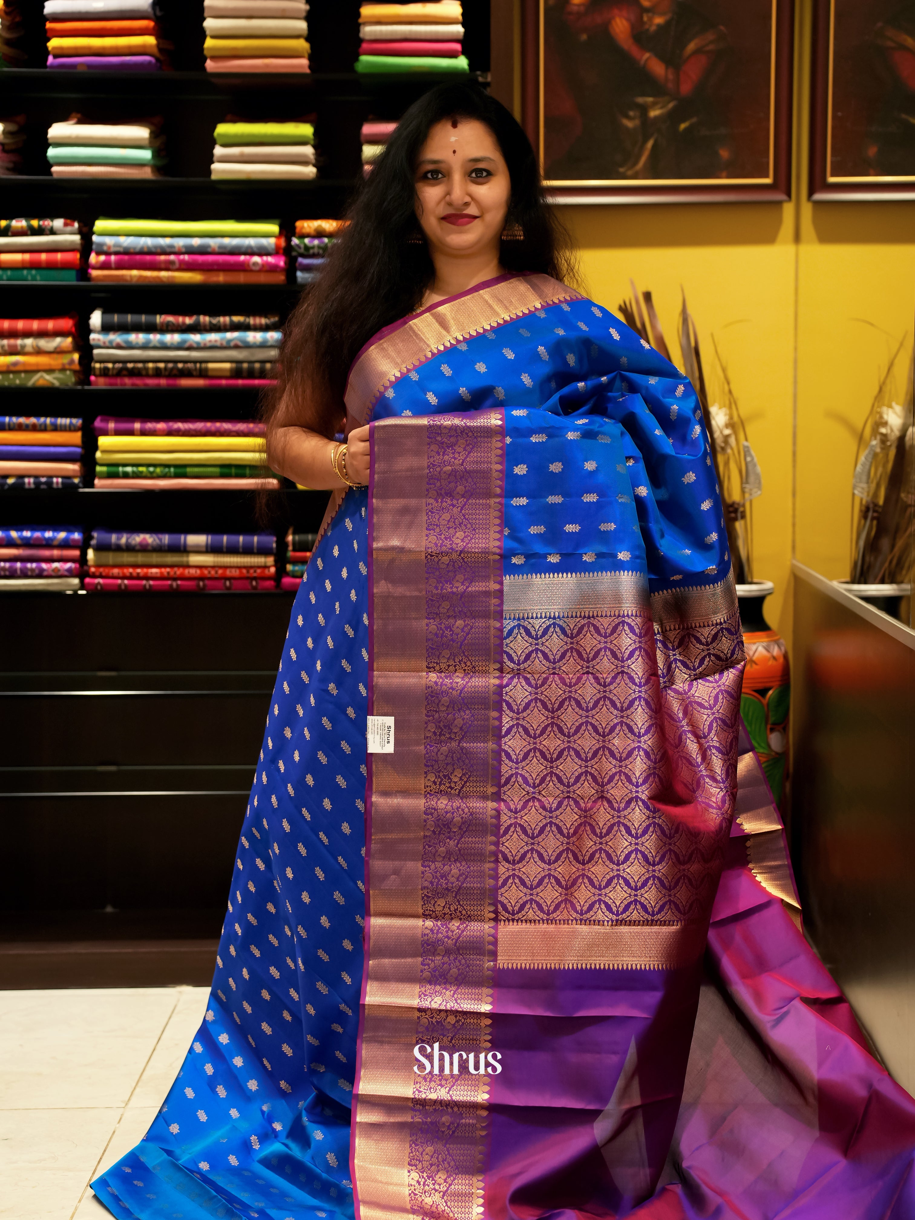 CIS23062 - Kanchipuram silk Saree