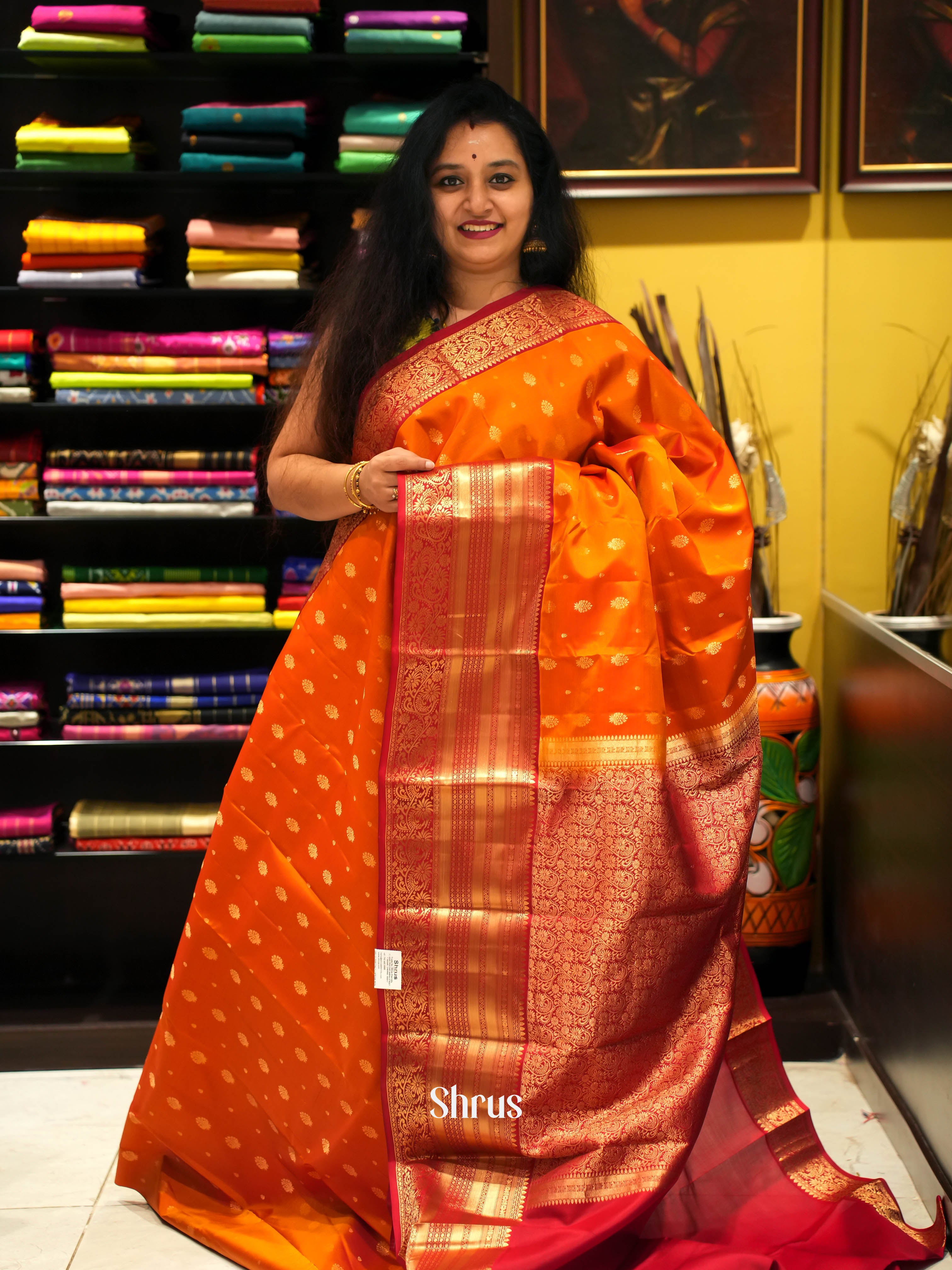 CIS23064 - Kanchipuram silk Saree