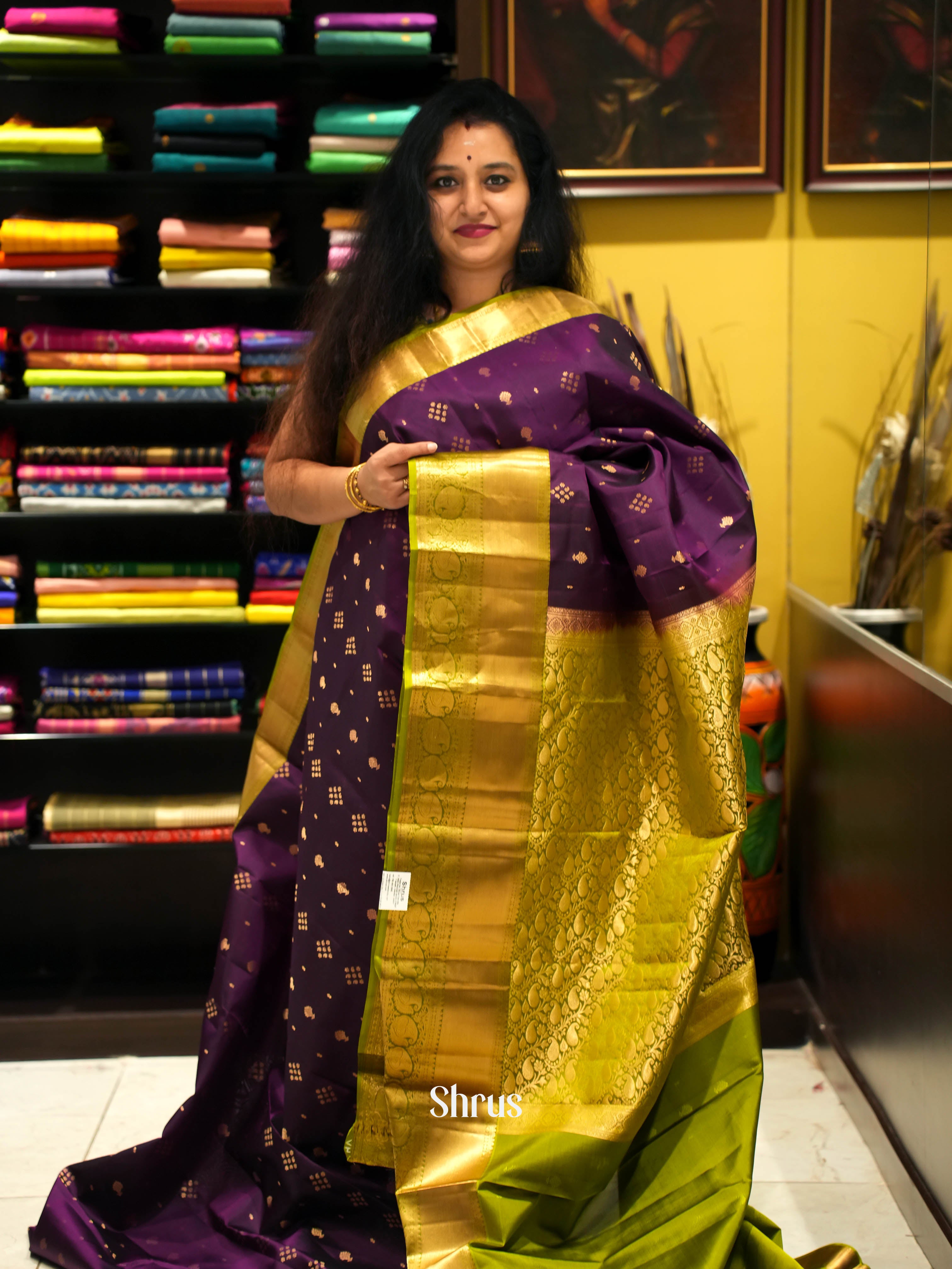 CIS23065 - Kanchipuram silk Saree