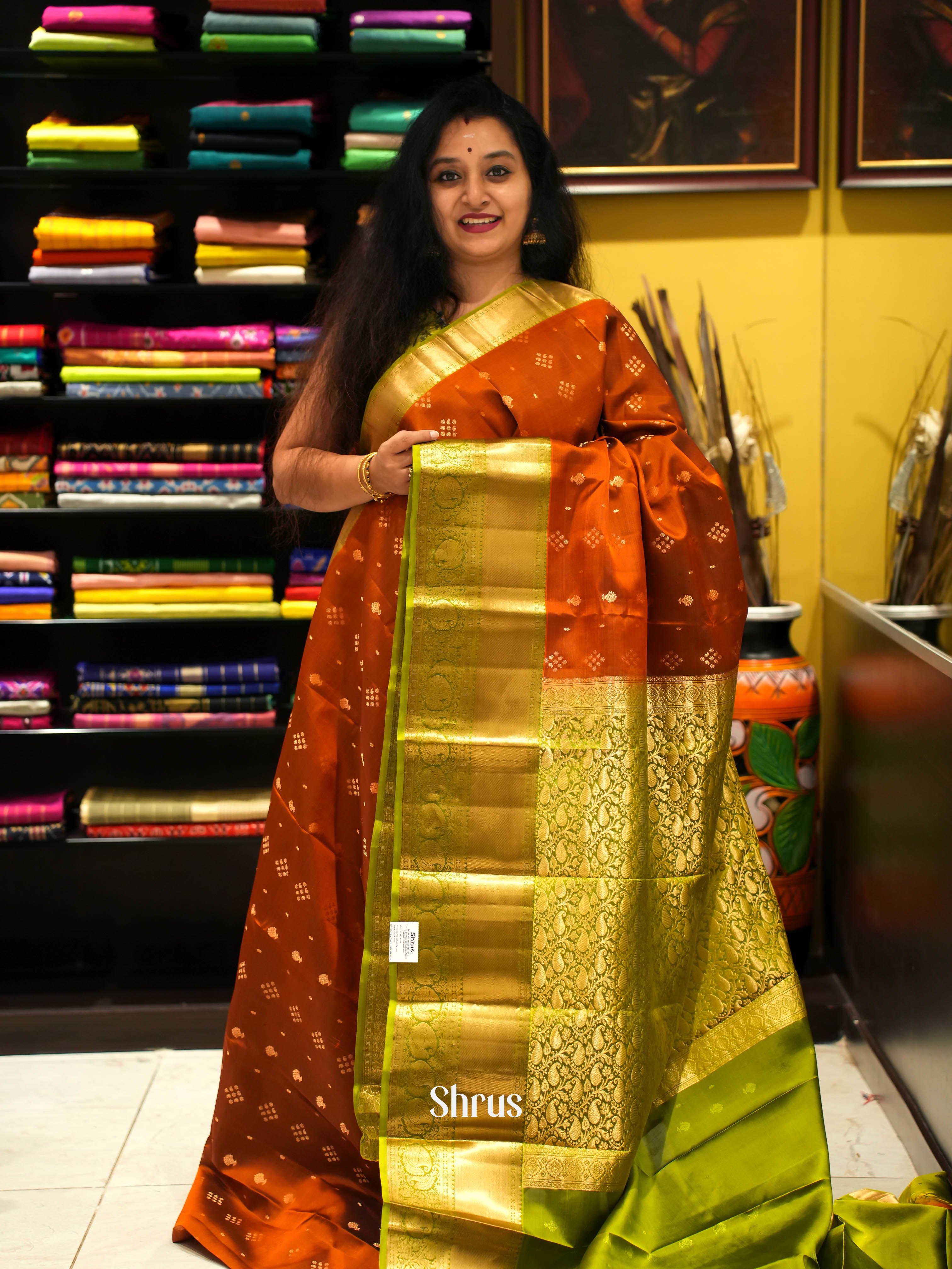 CIS23066 - Kanchipuram silk Saree