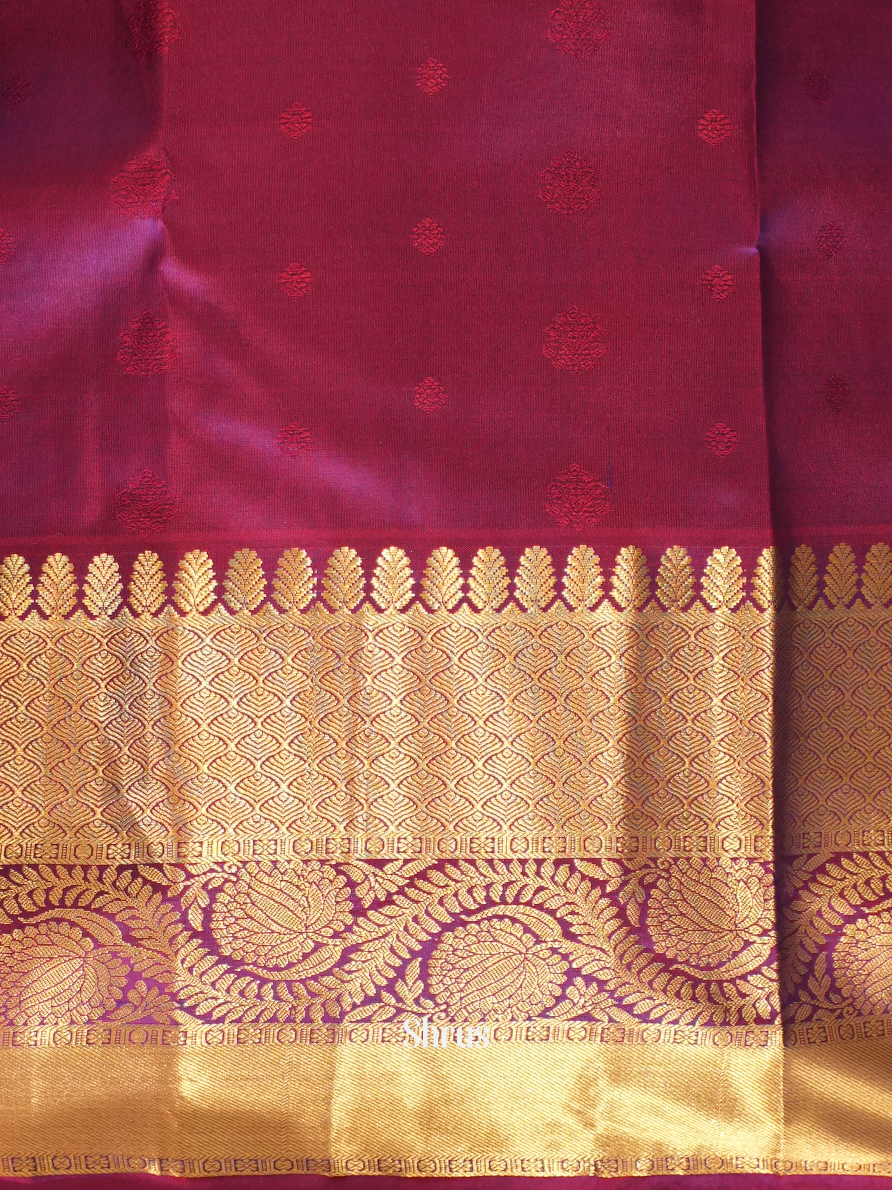 CIS23072 - Kanchipuram silk Saree