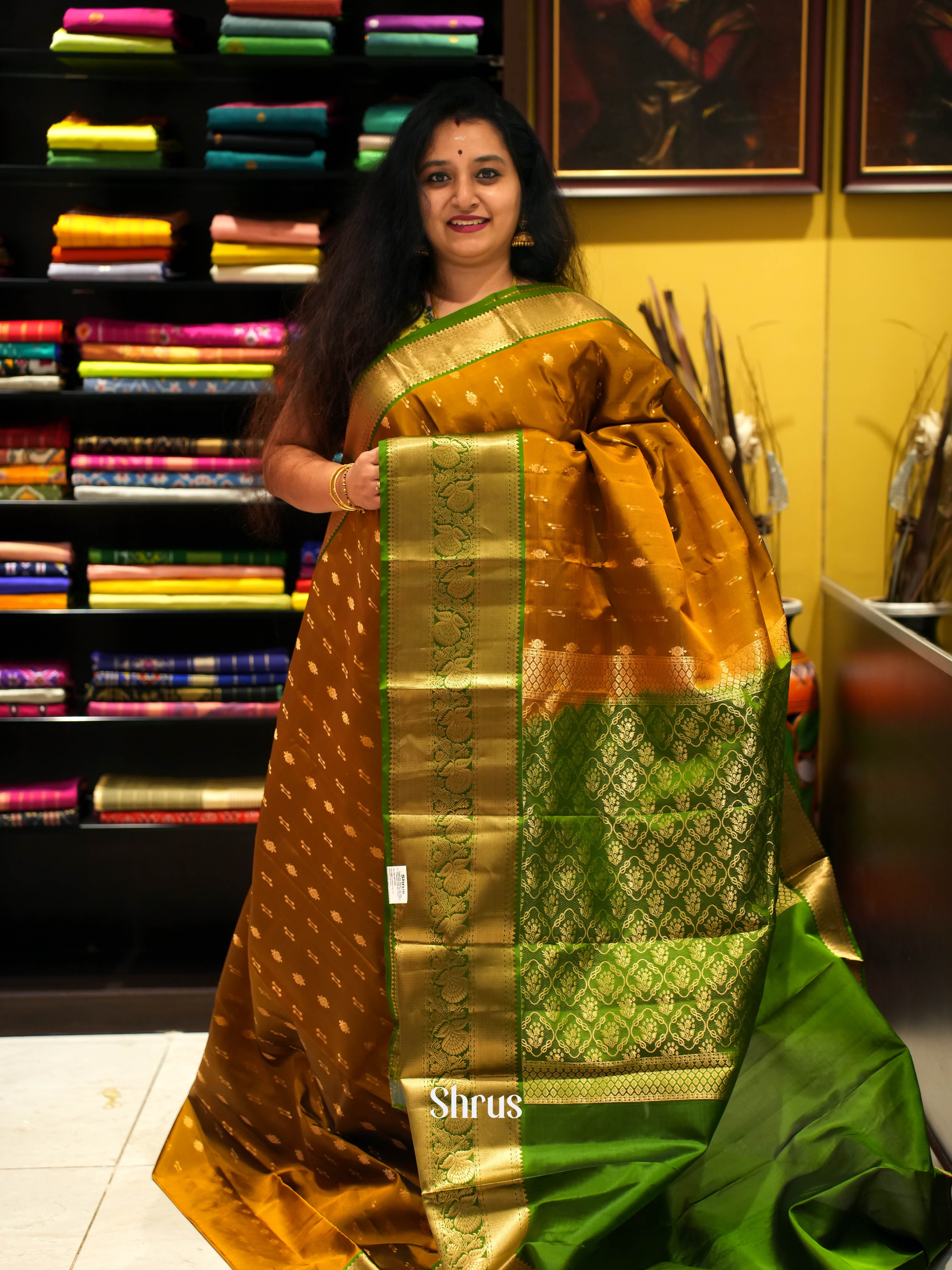 CIS23077 - Kanchipuram silk Saree