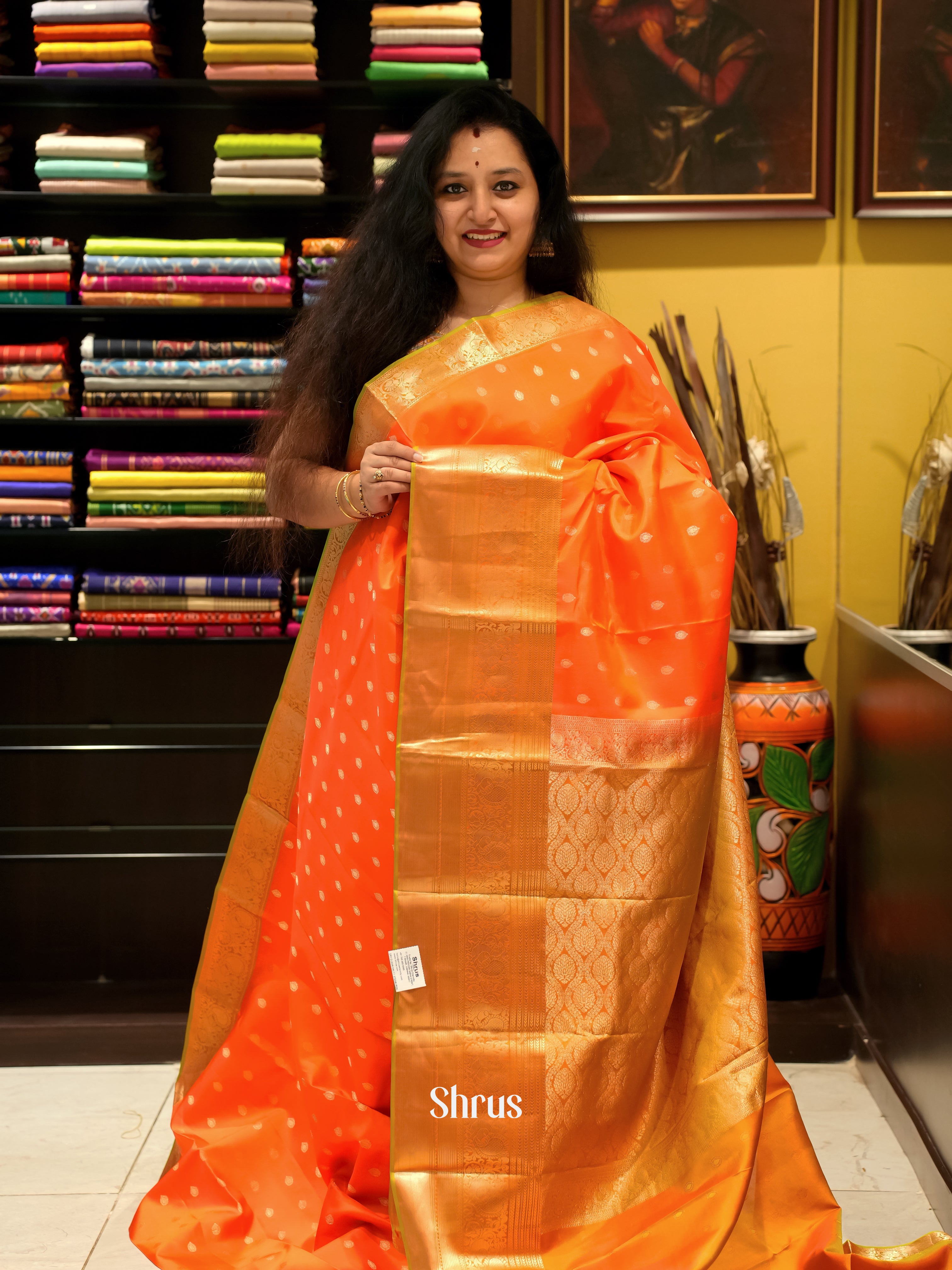 CIS23082 - Kanchipuram silk Saree