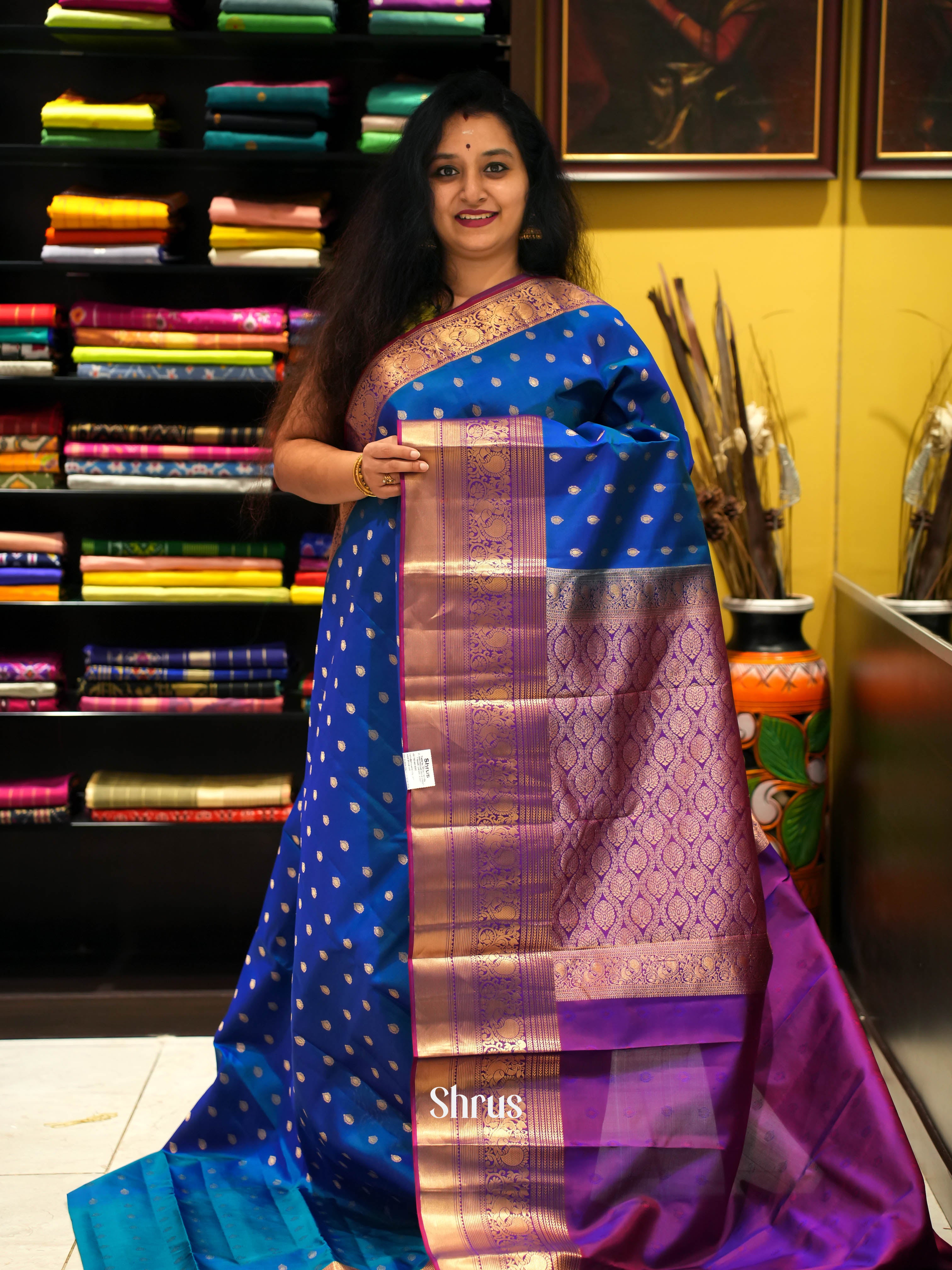 CIS23085 - Kanchipuram silk Saree