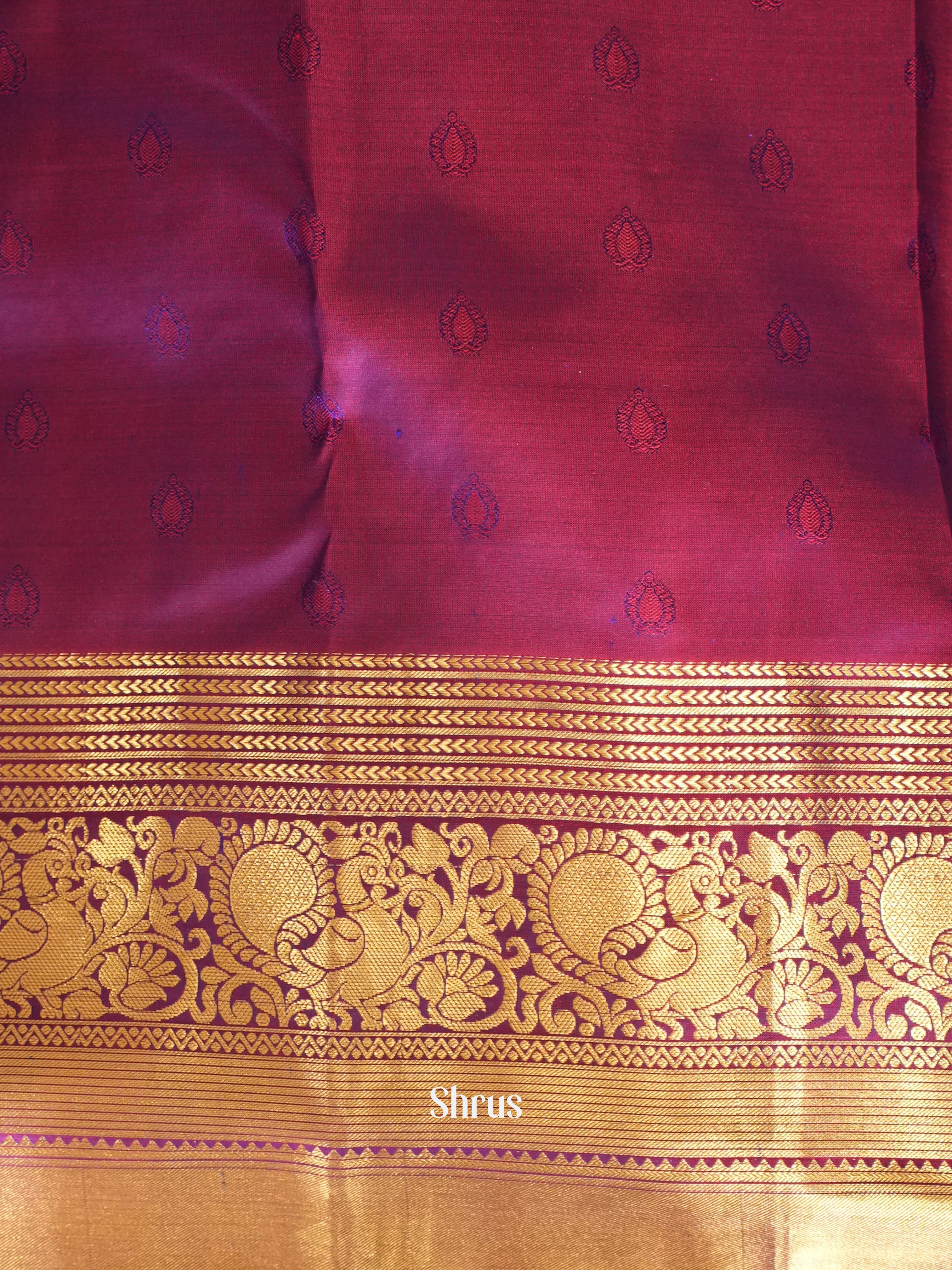 CIS23085 - Kanchipuram silk Saree