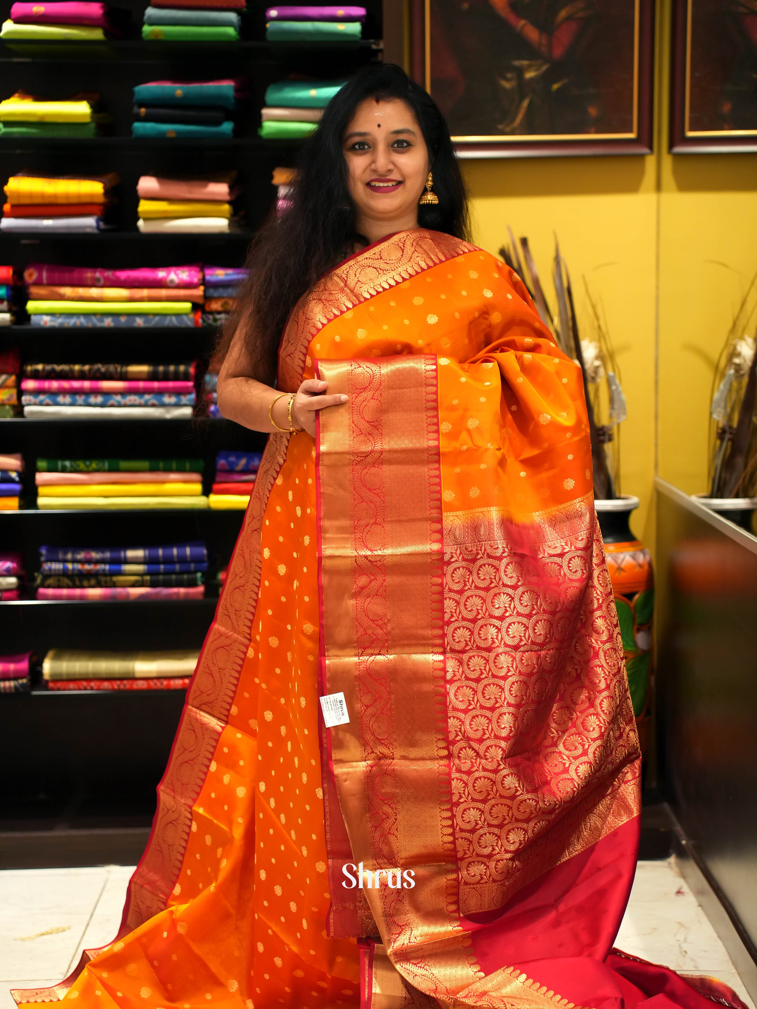 CIS23087 - Kanchipuram silk Saree