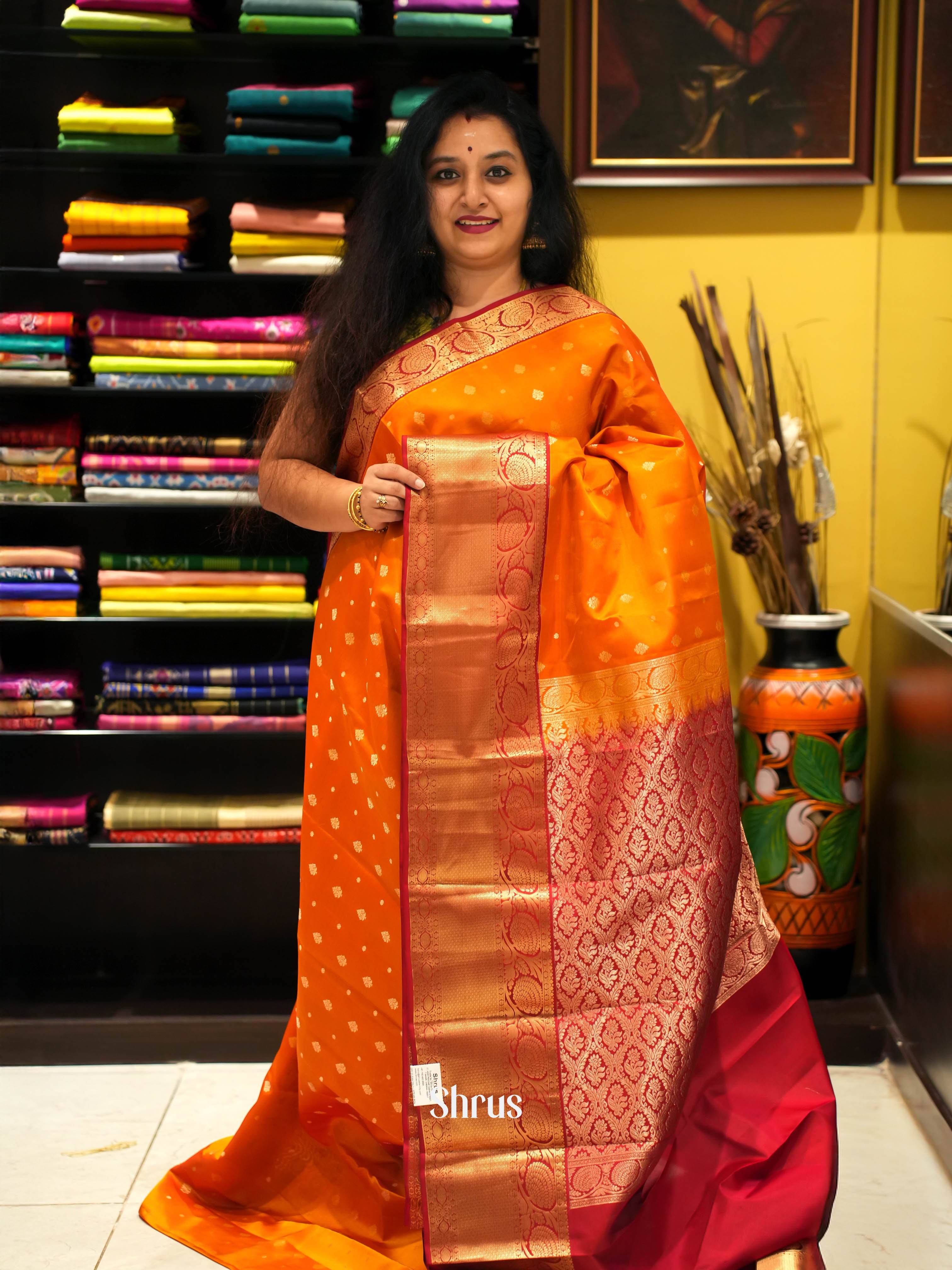 CIS23088 - Kanchipuram silk Saree