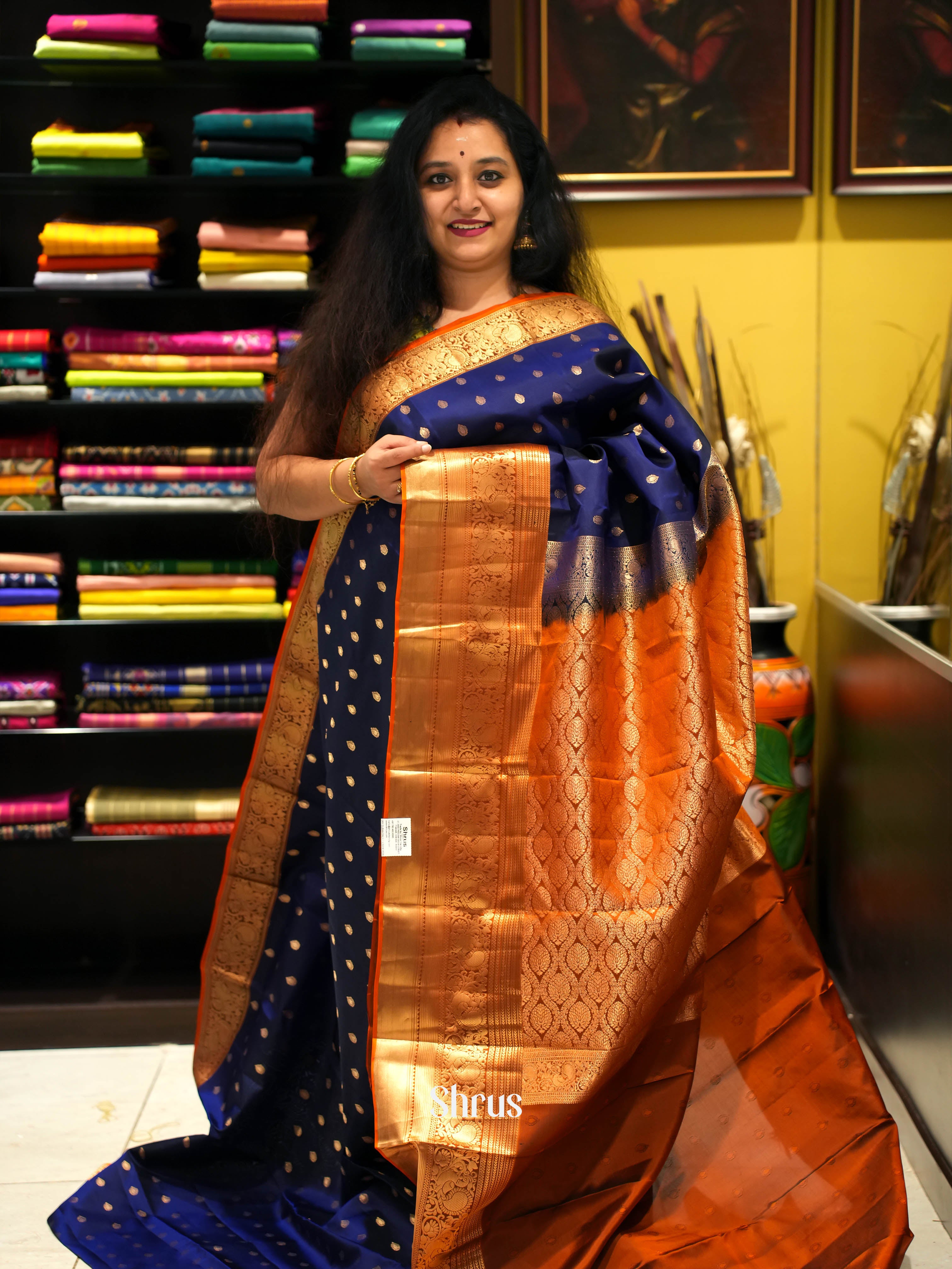 CIS23091 - Kanchipuram silk Saree