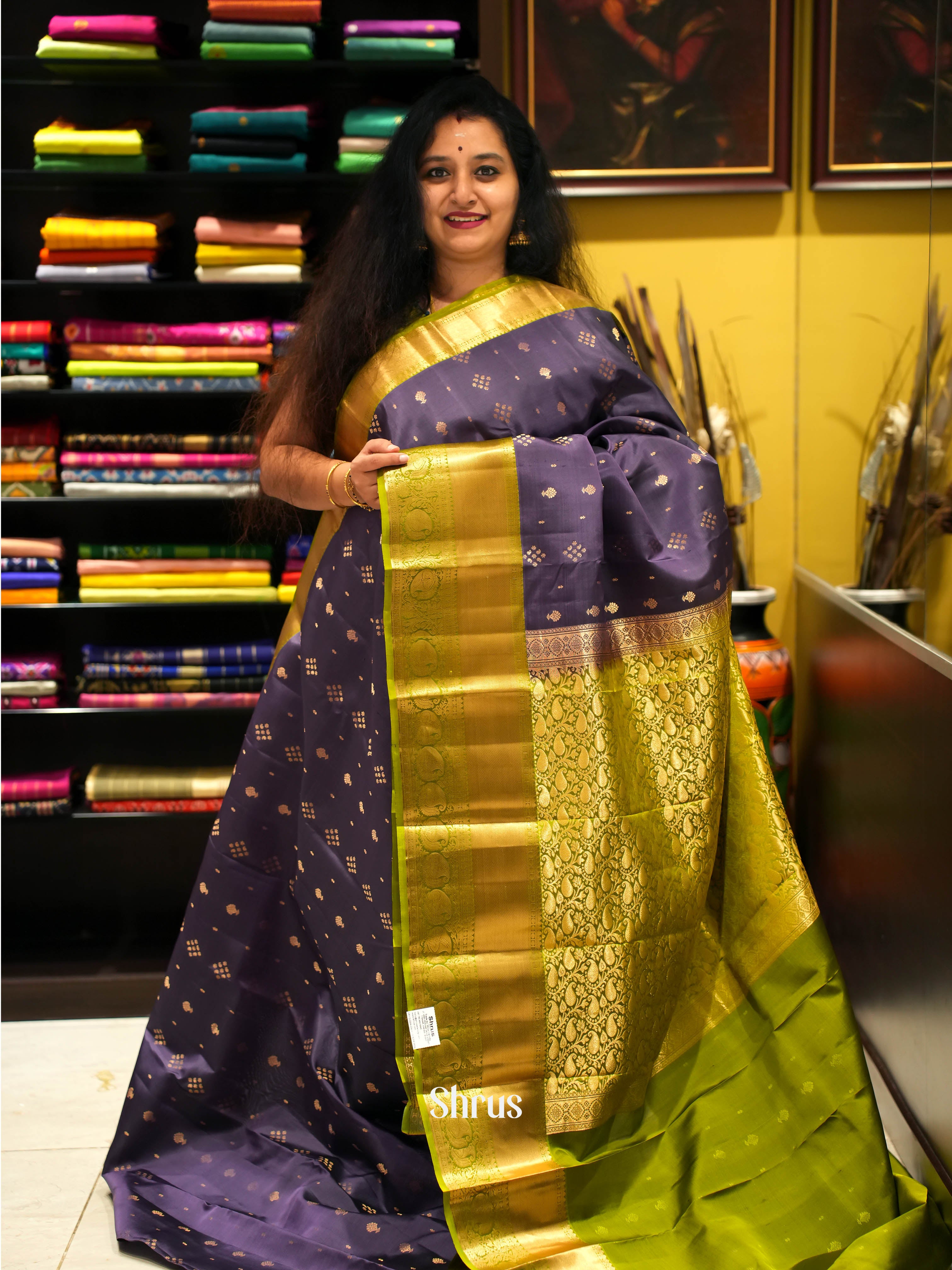 CIS23093 - Kanchipuram silk Saree