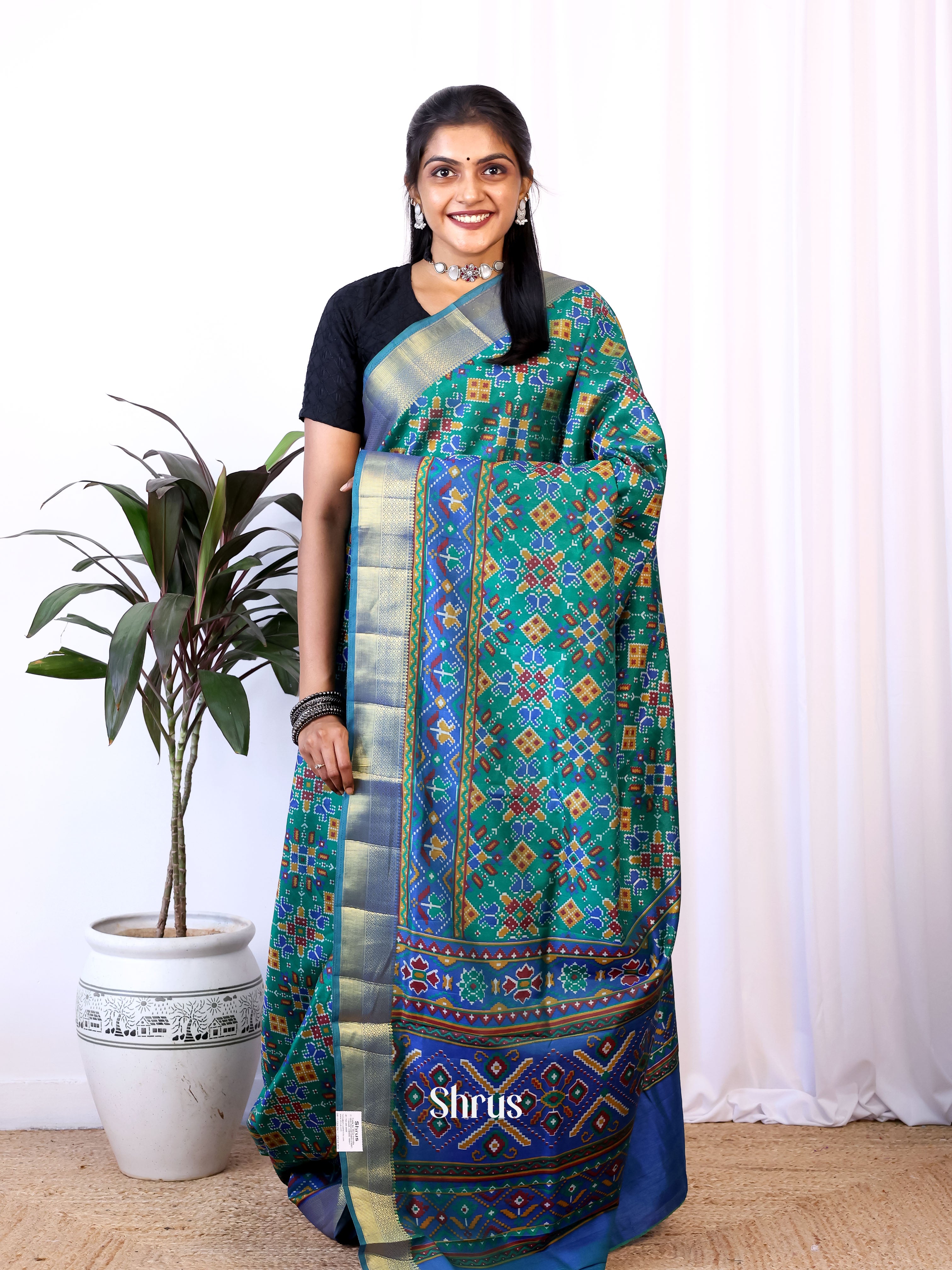 CIS23154 - Semi Patola Saree