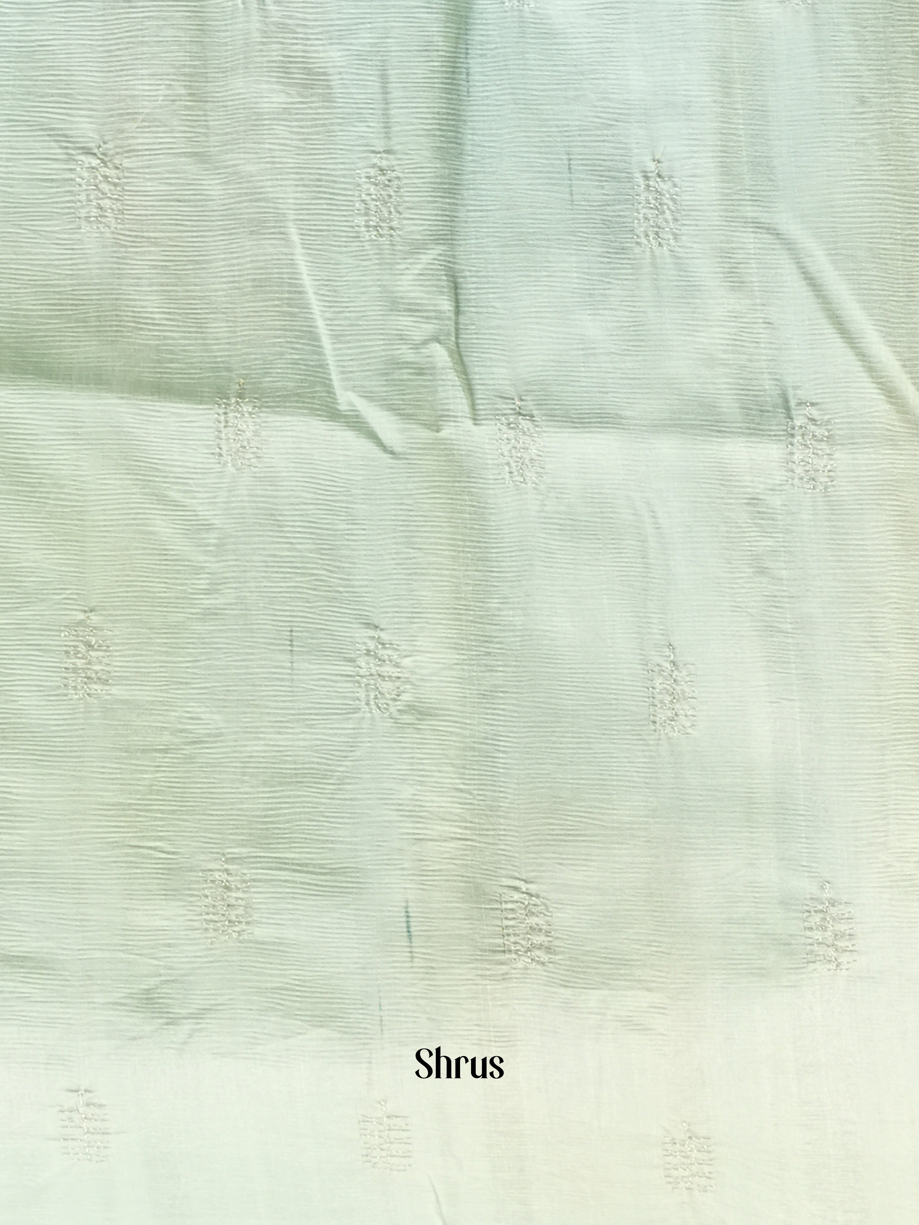 Pastel Green - Semi Rawsilk Saree