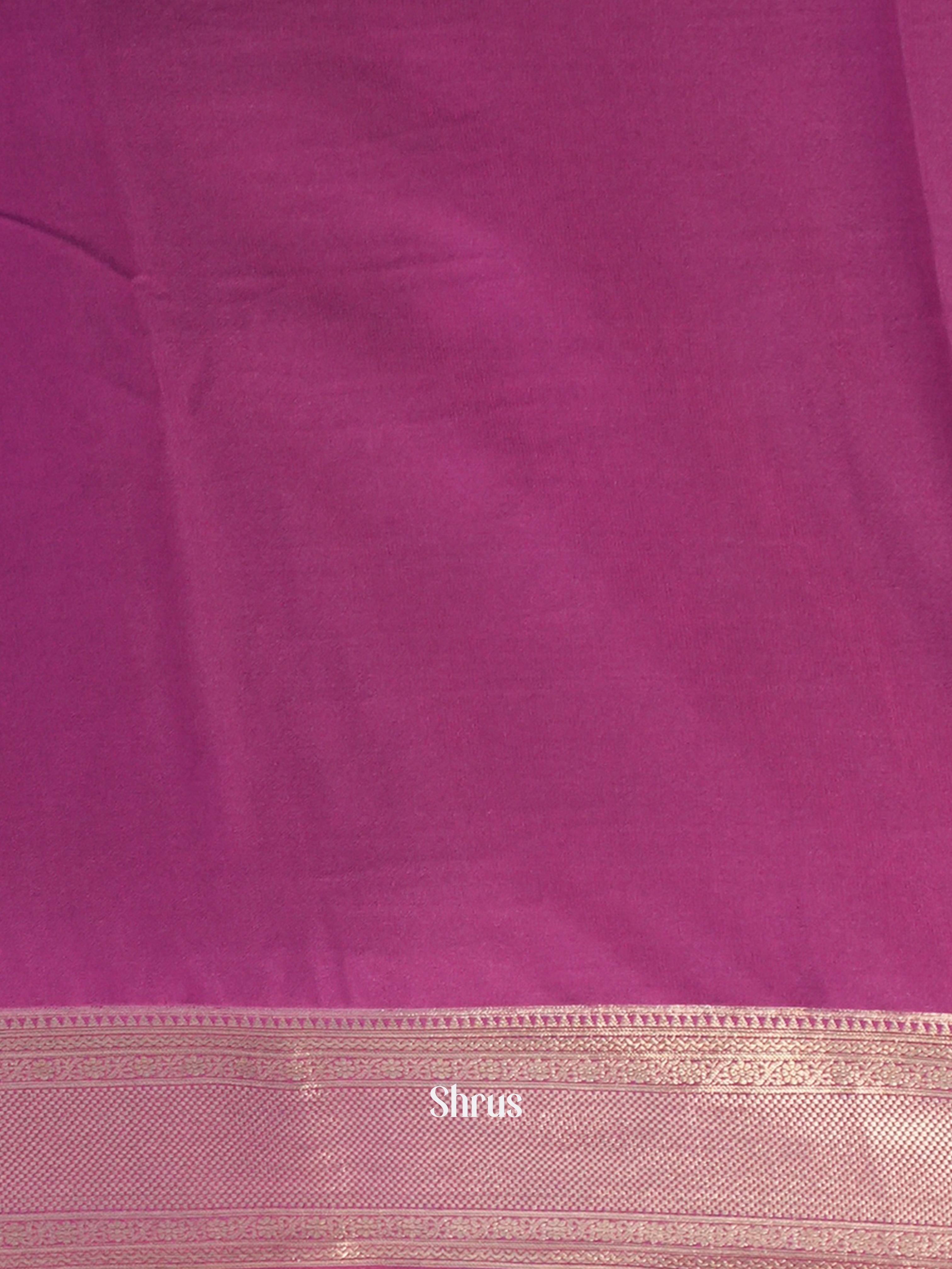 CIS23365 - Mysoresilk-halfpure Saree