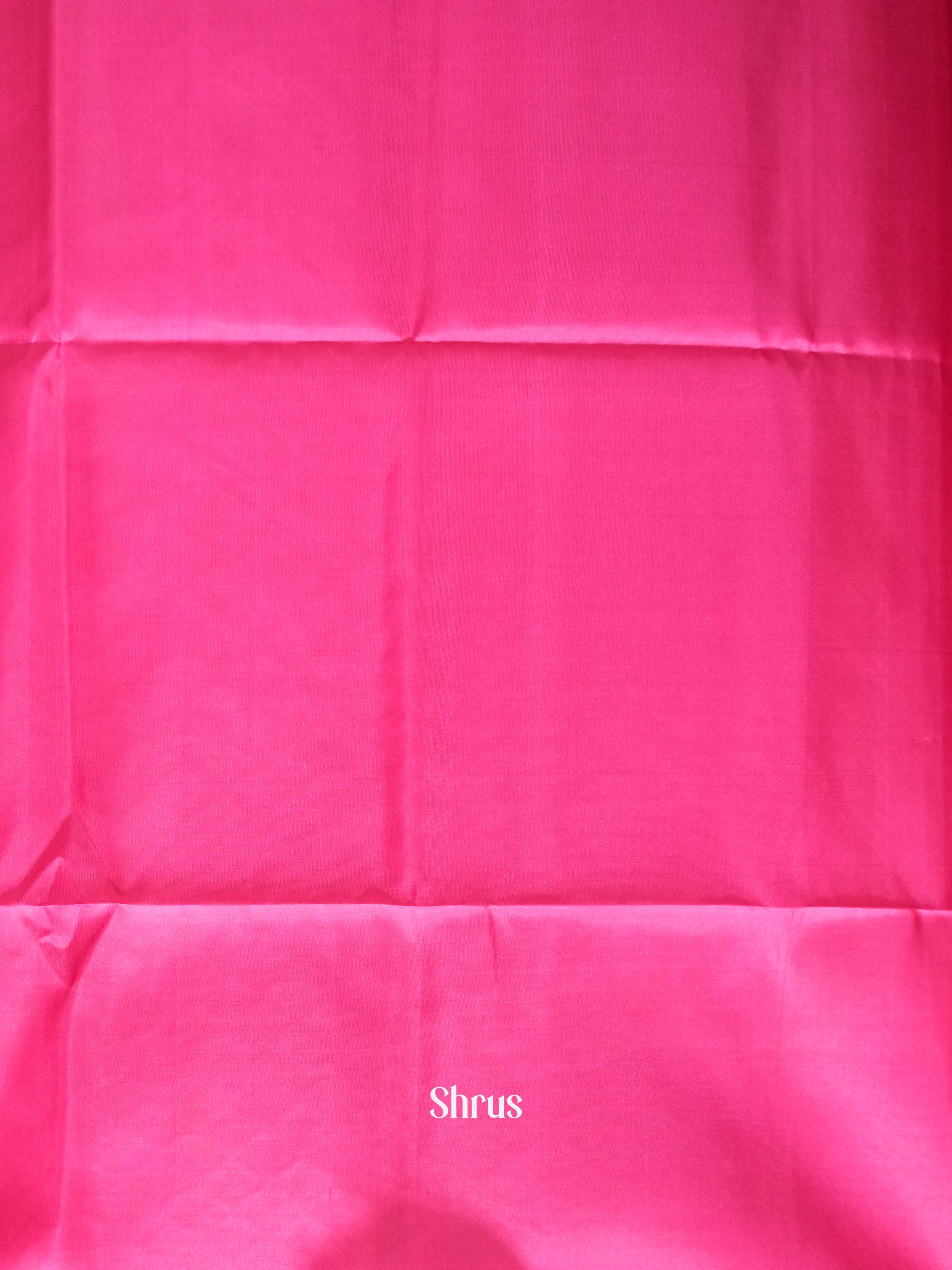 Orange & Pink - Soft Silk Saree