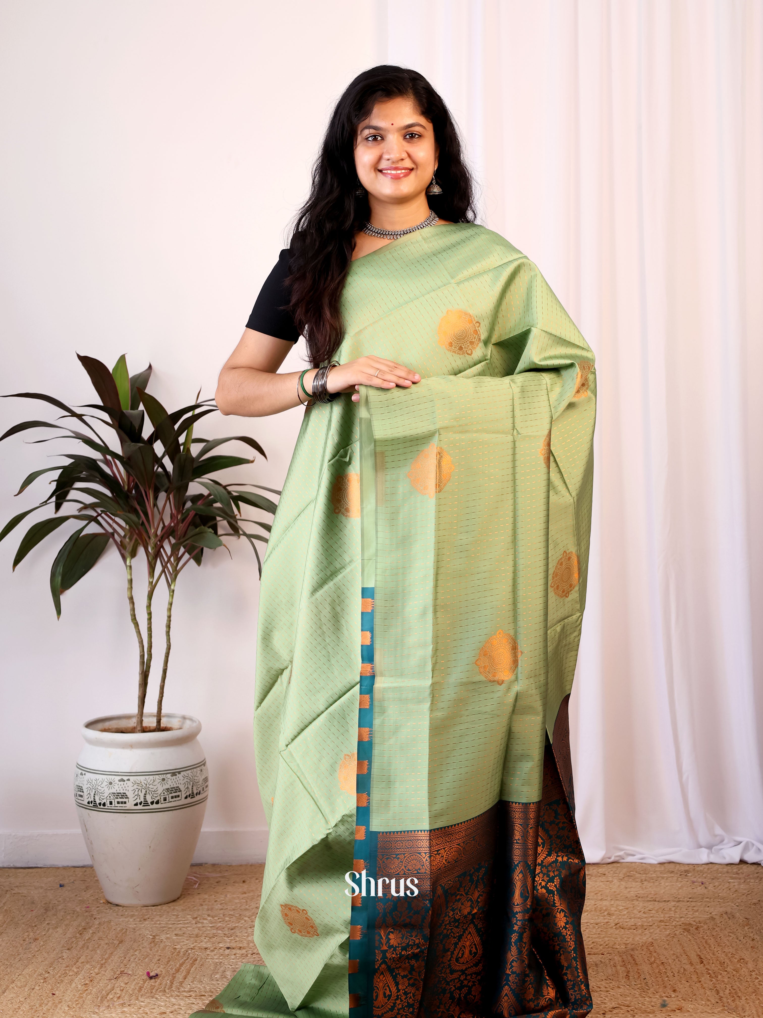 CIS24116 - Semi Softsilk Saree