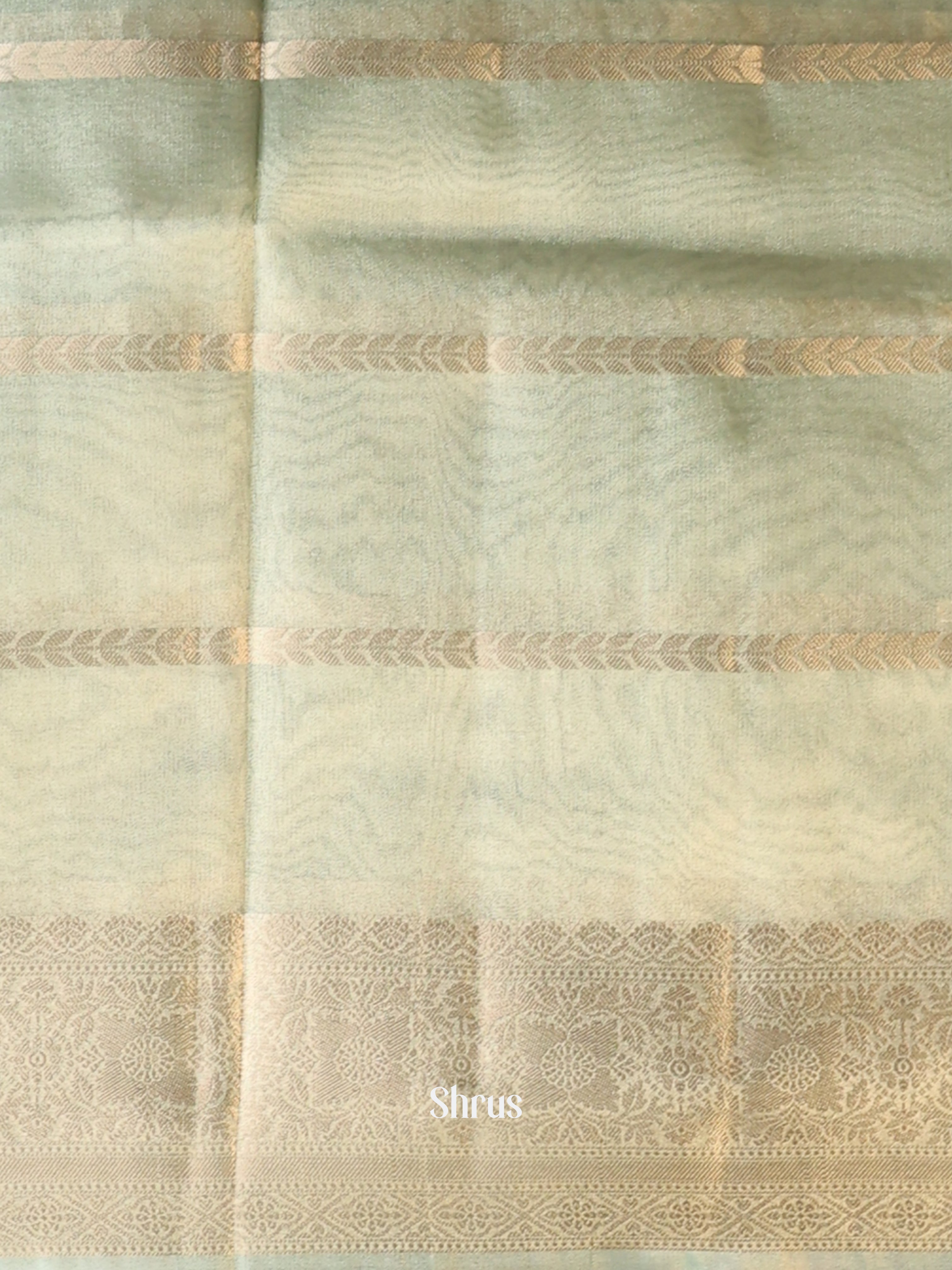 Lite Green - Semi Tissue Saree