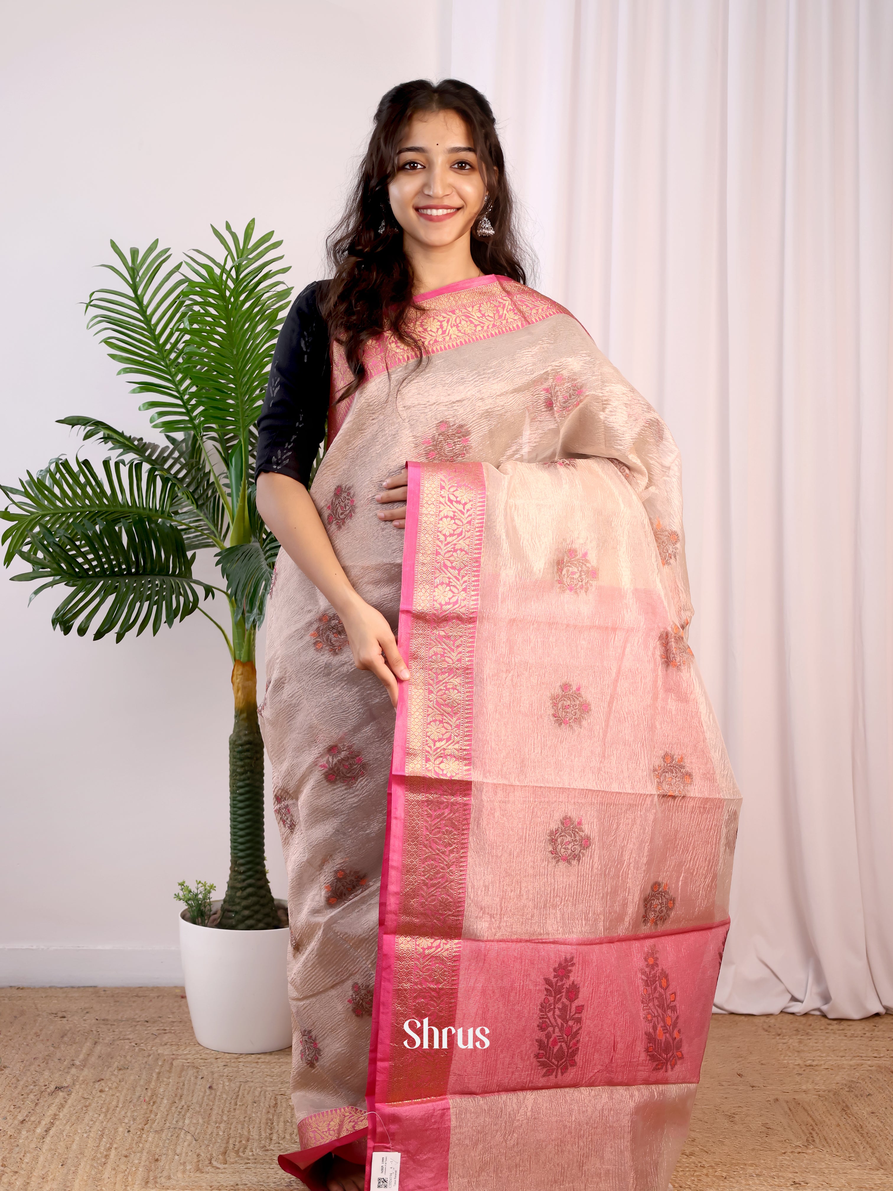 CIS24194 - Tissue Banarasi Saree