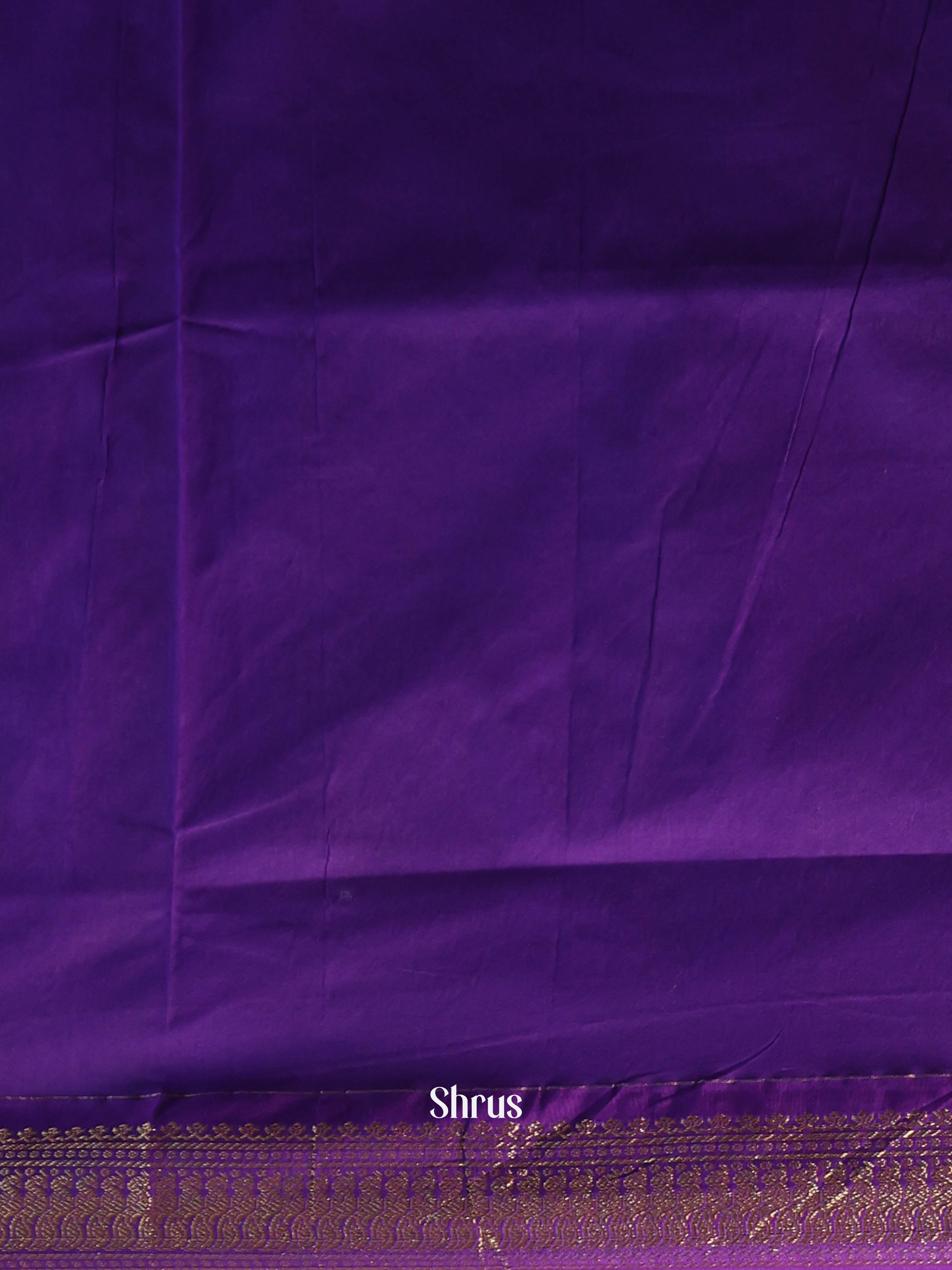 Peach & Violet- Kalyani Cotton Saree