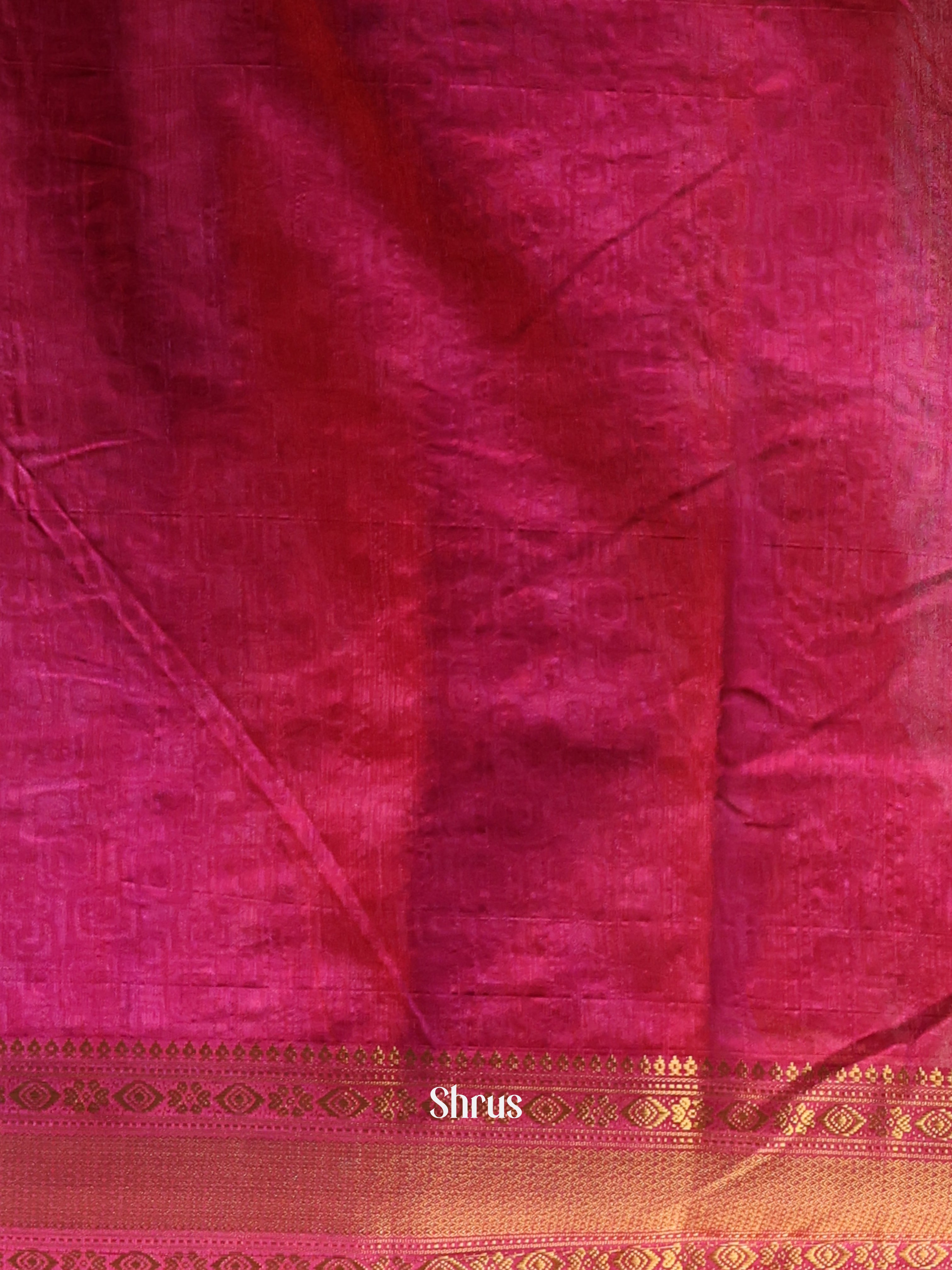 CIS25133- Semi Patola Saree