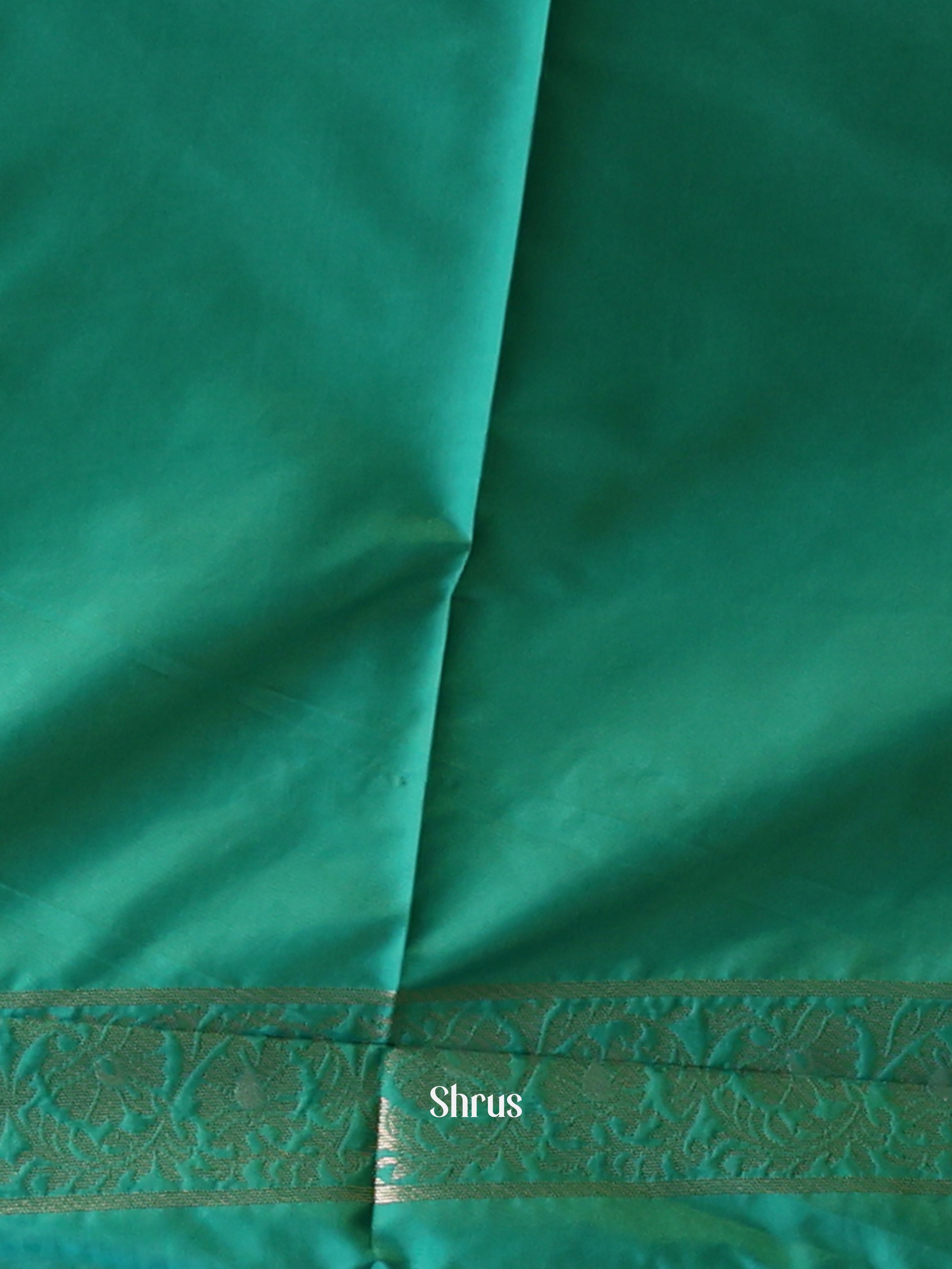 Mustard & Green - Semi Softsilk Saree