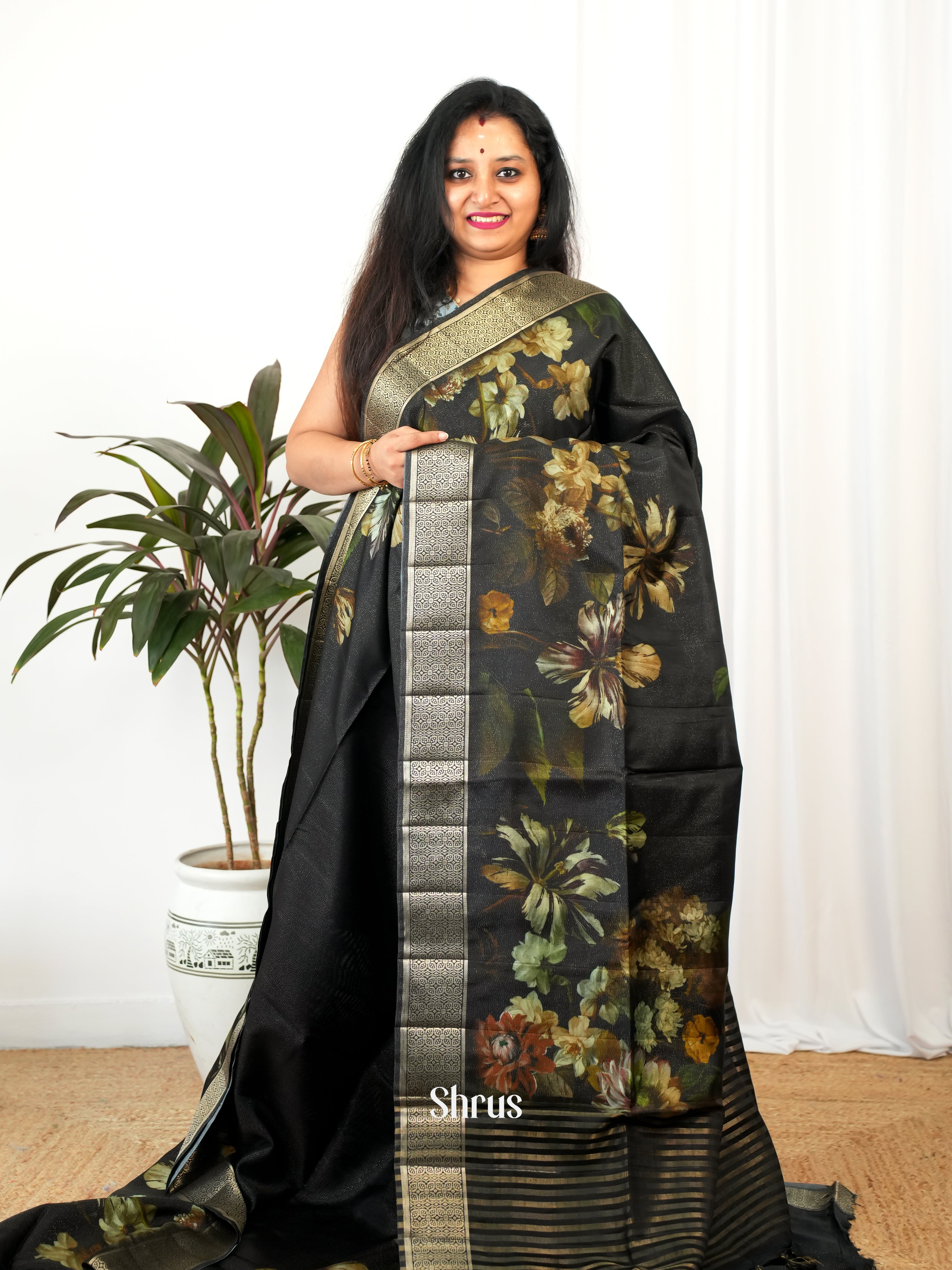 CIS26200 - Printed chanderi Saree