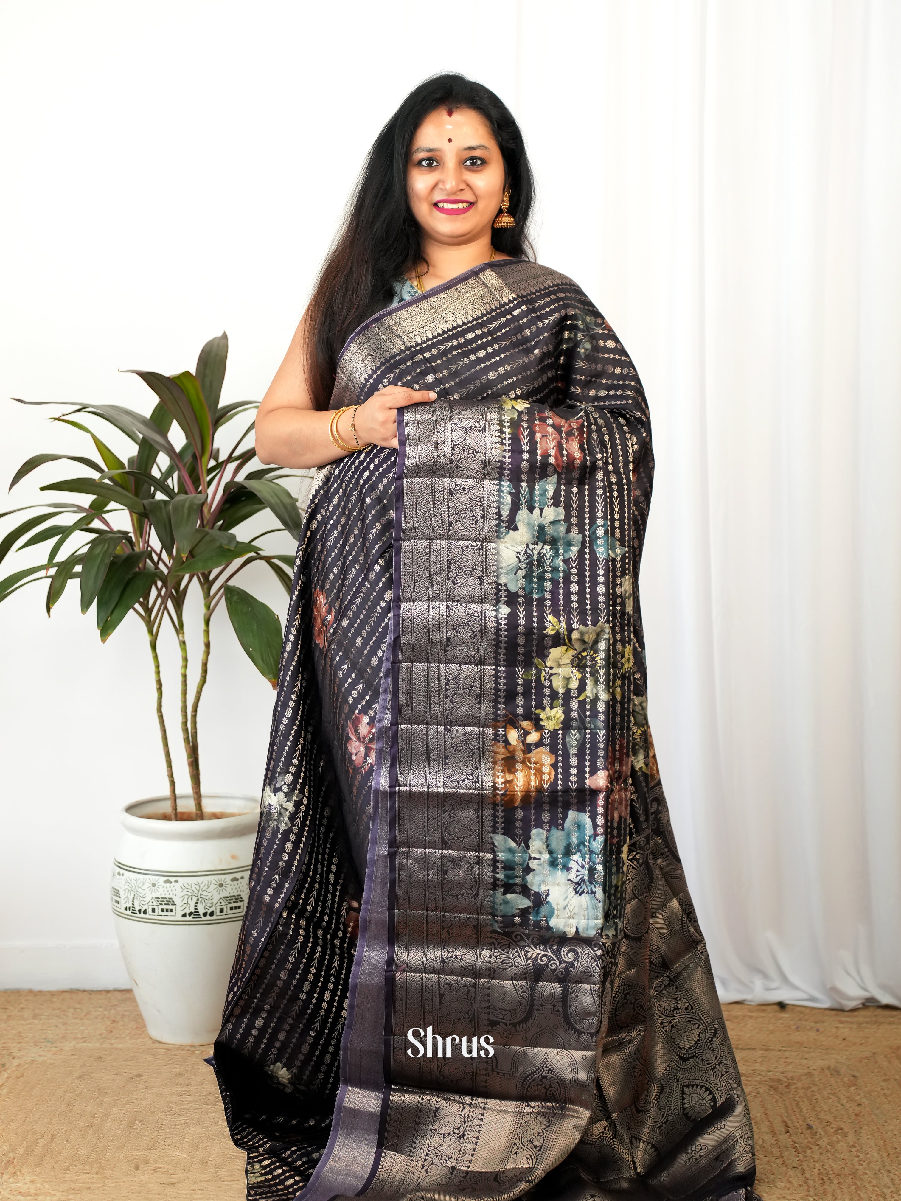 CIS26237 - Printed chanderi Saree