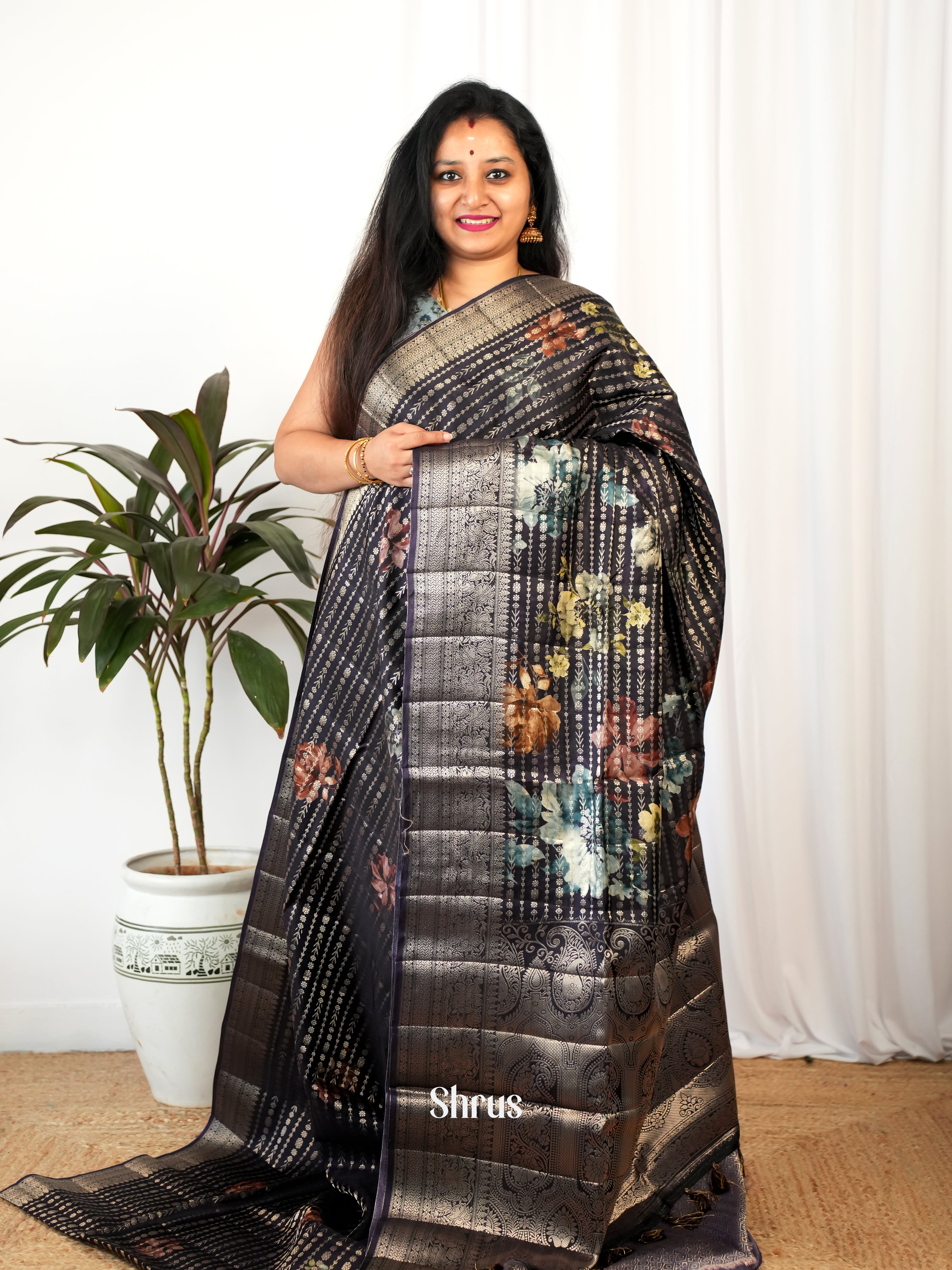 CIS26241 - Printed chanderi Saree