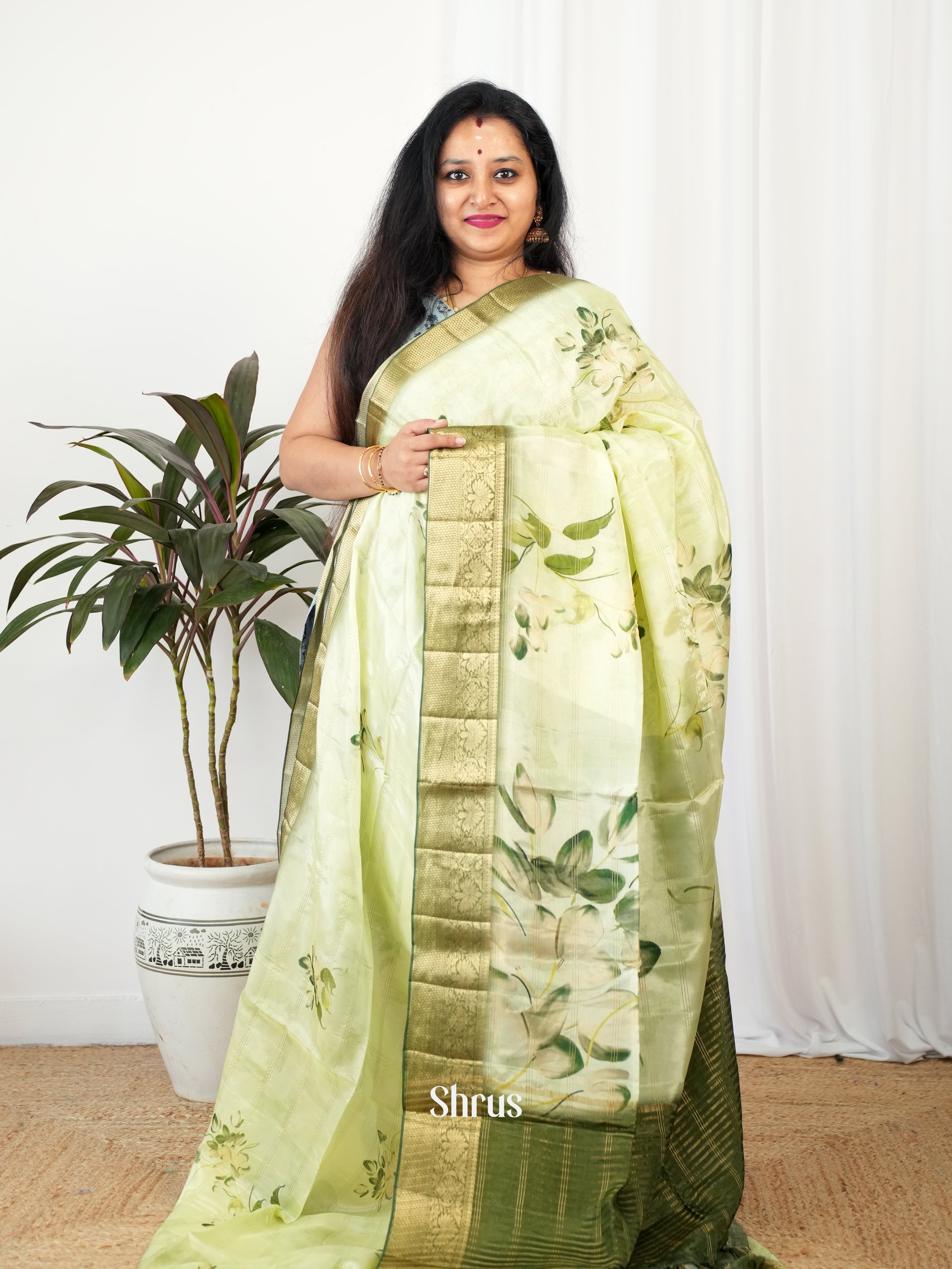 CIS26262 - Printed chanderi Saree