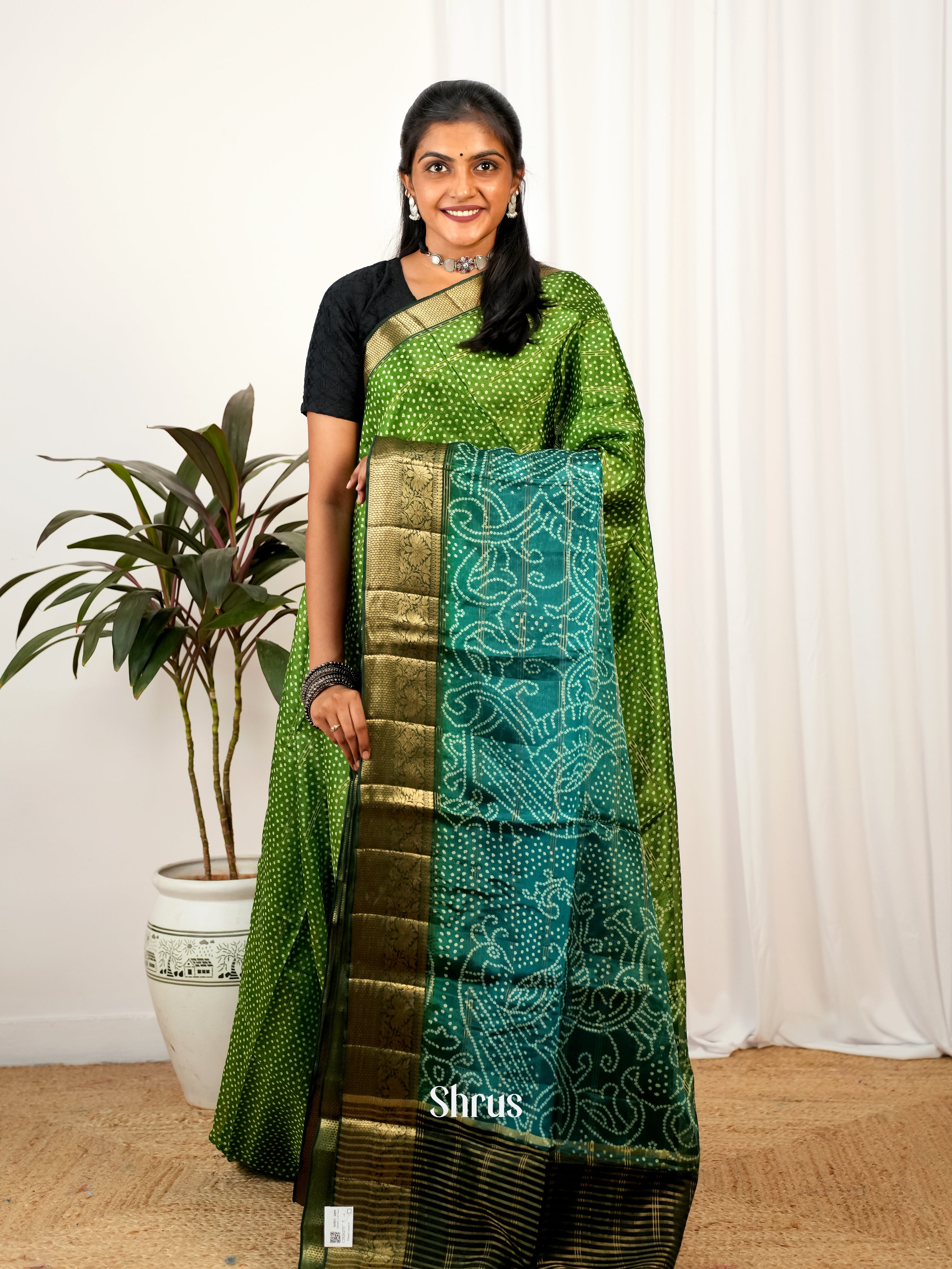 CIS26271 - Printed chanderi Saree