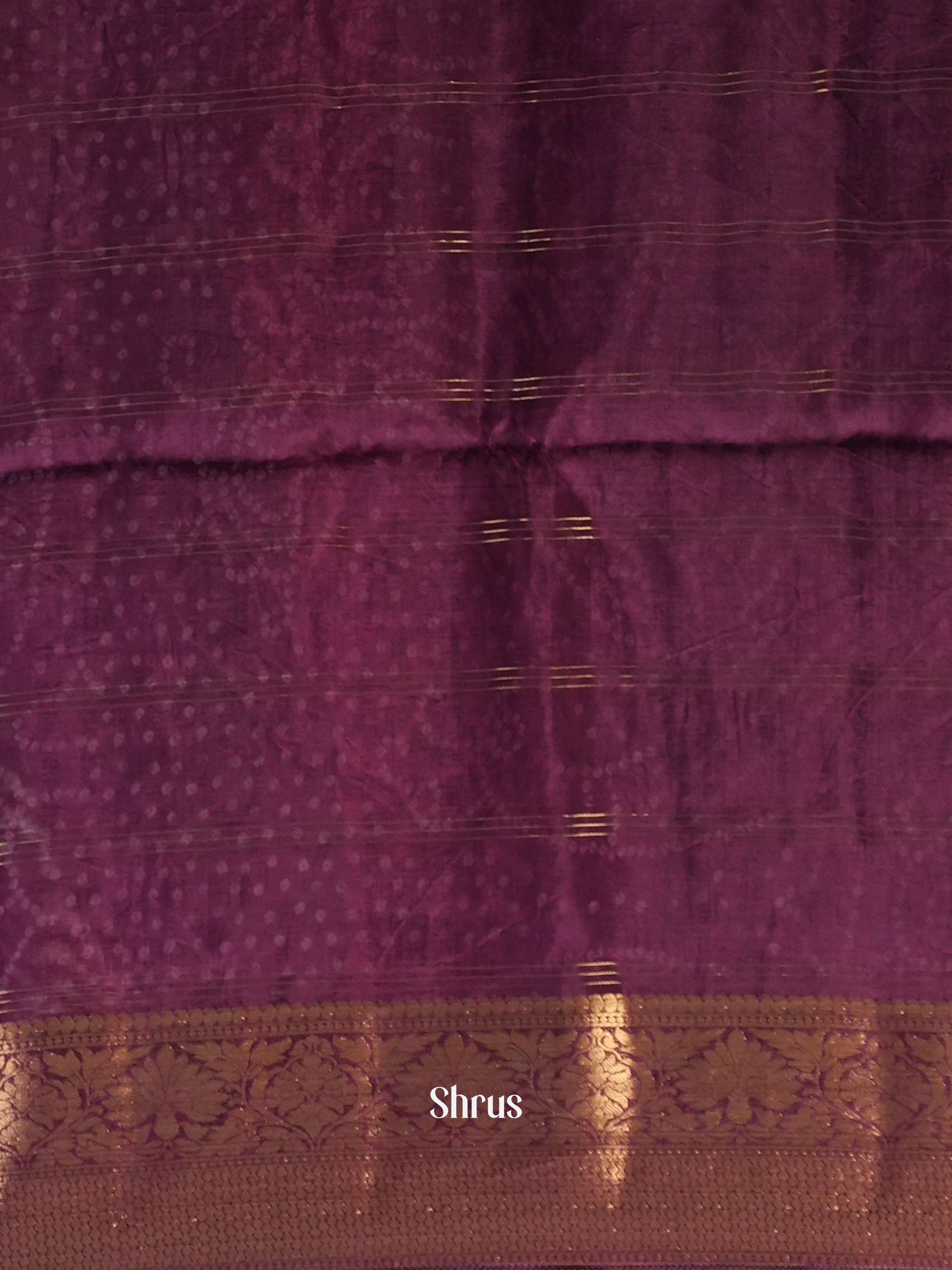 CIS26280 - Printed chanderi Saree