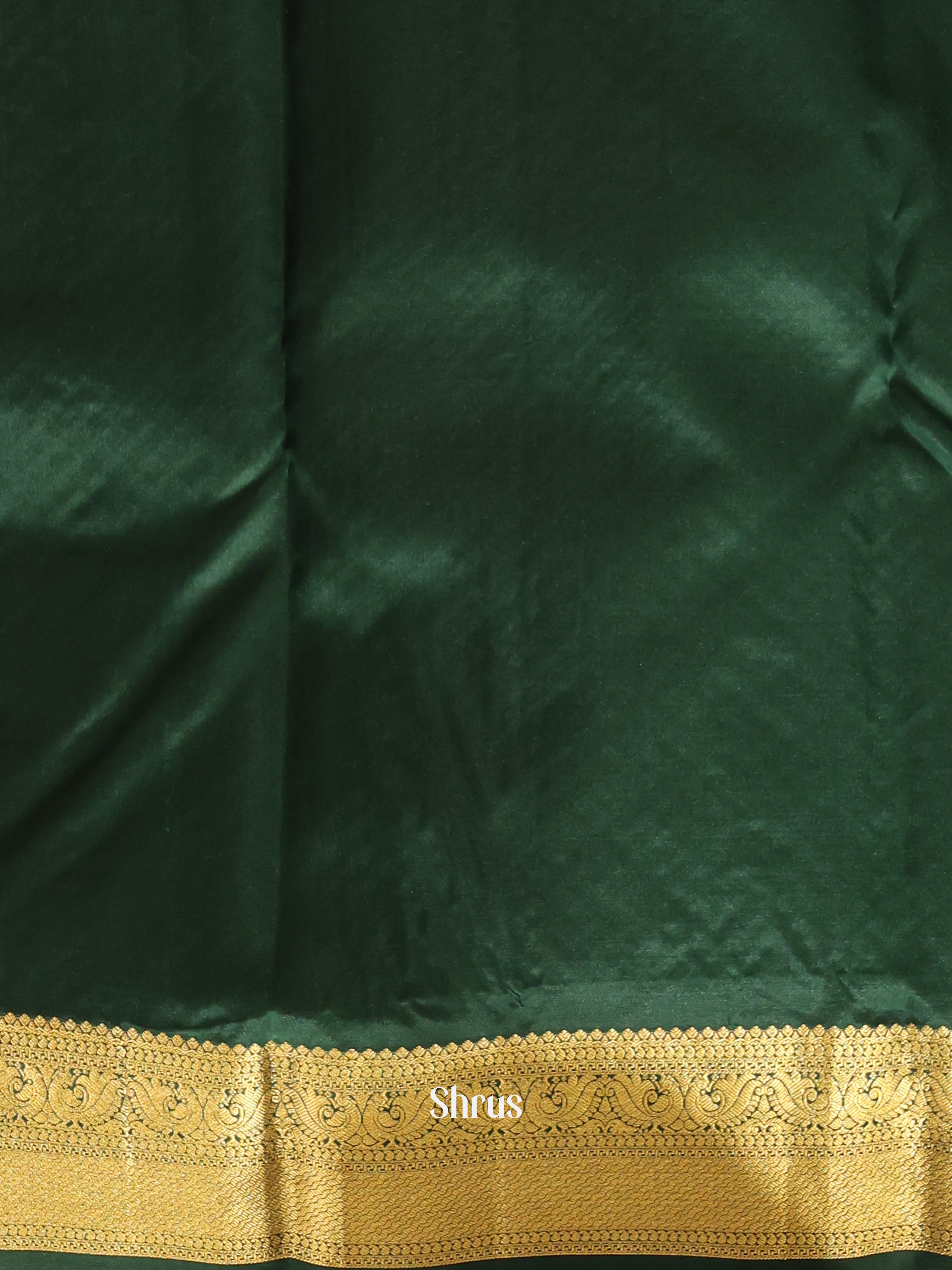 Pink & Green - Kanchipuram silk Saree