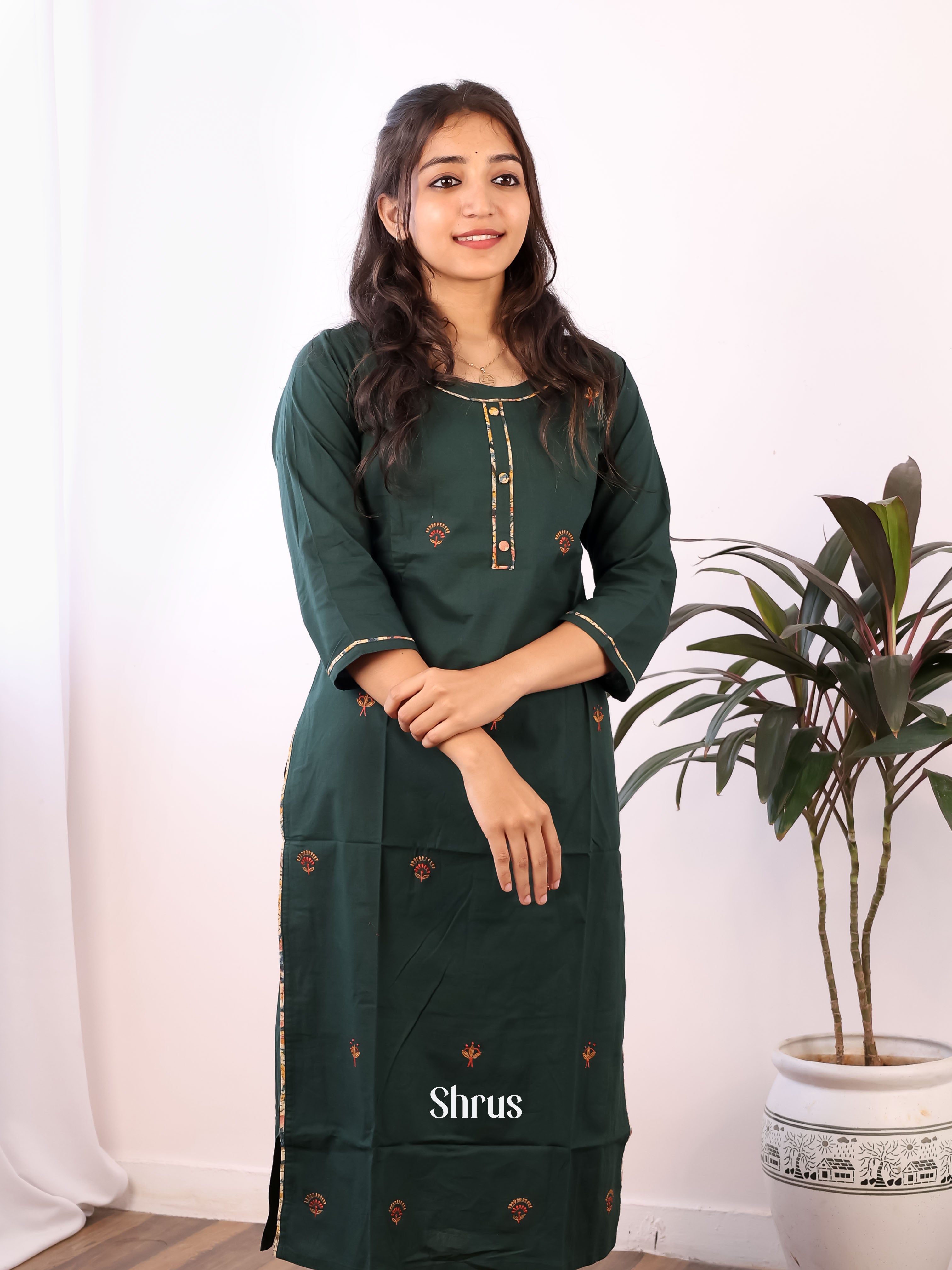 Green - 2pc Readymade Suits