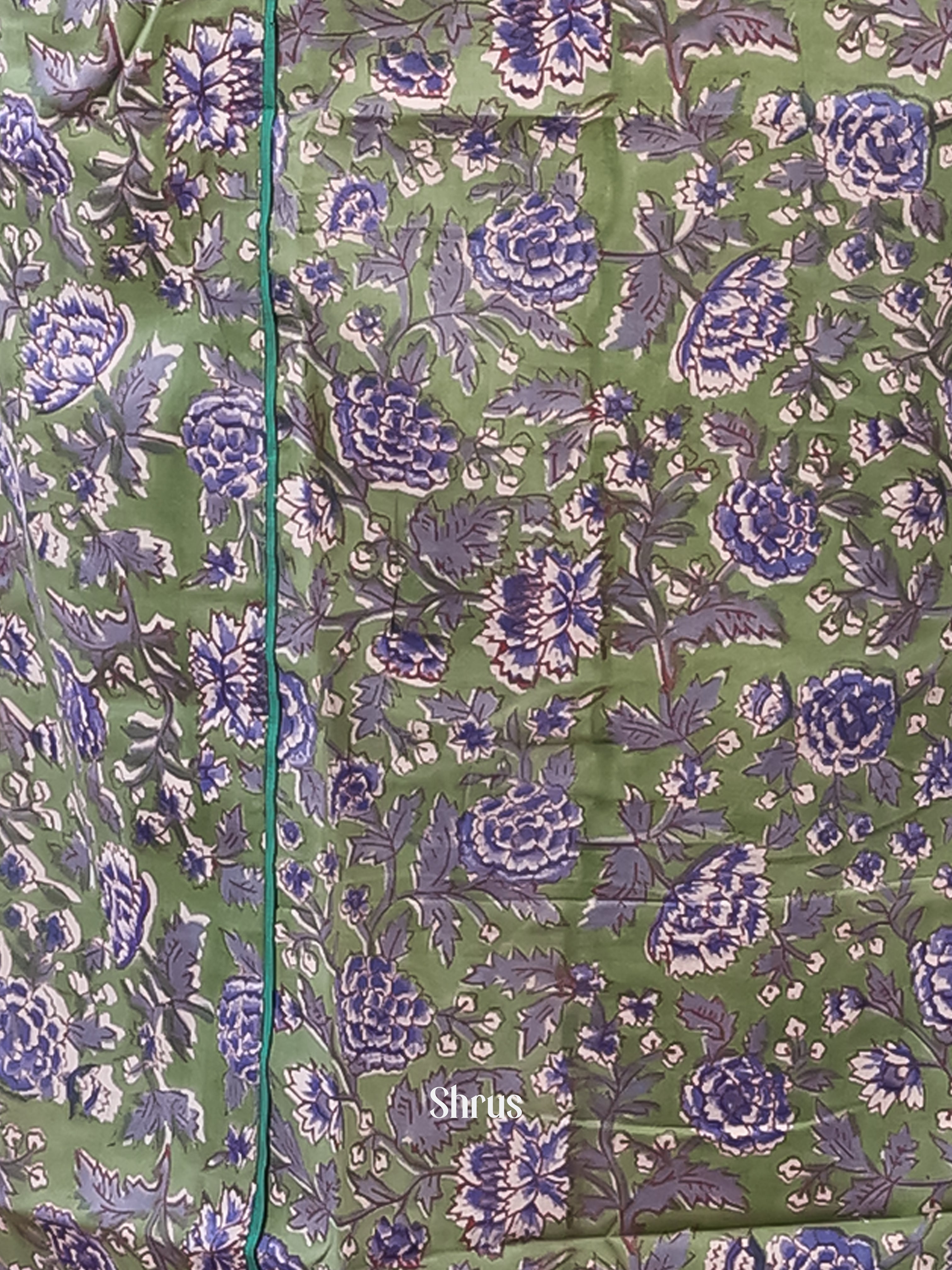 Green & Purple - Readymade Kurti