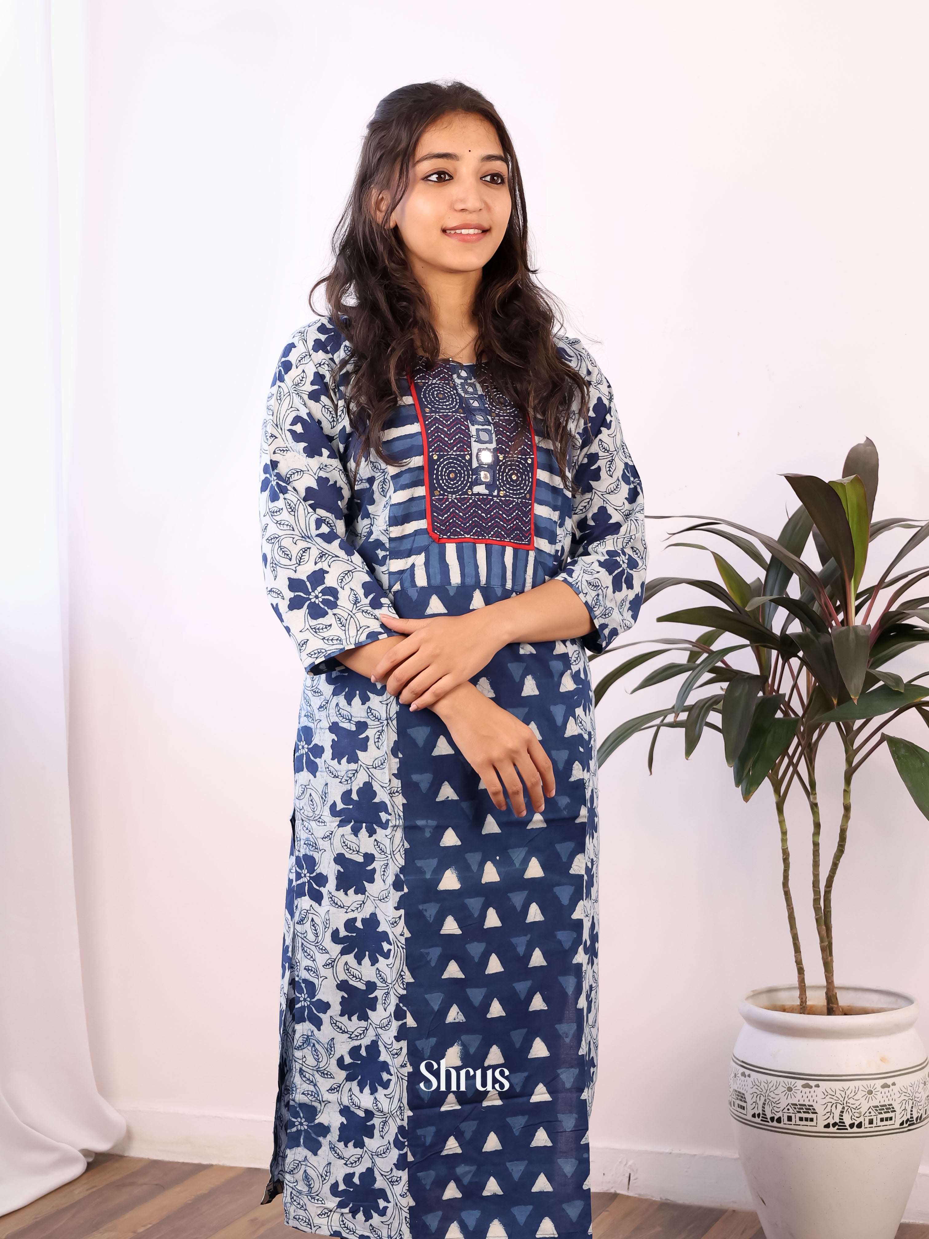 Blue- Readymade Kurti