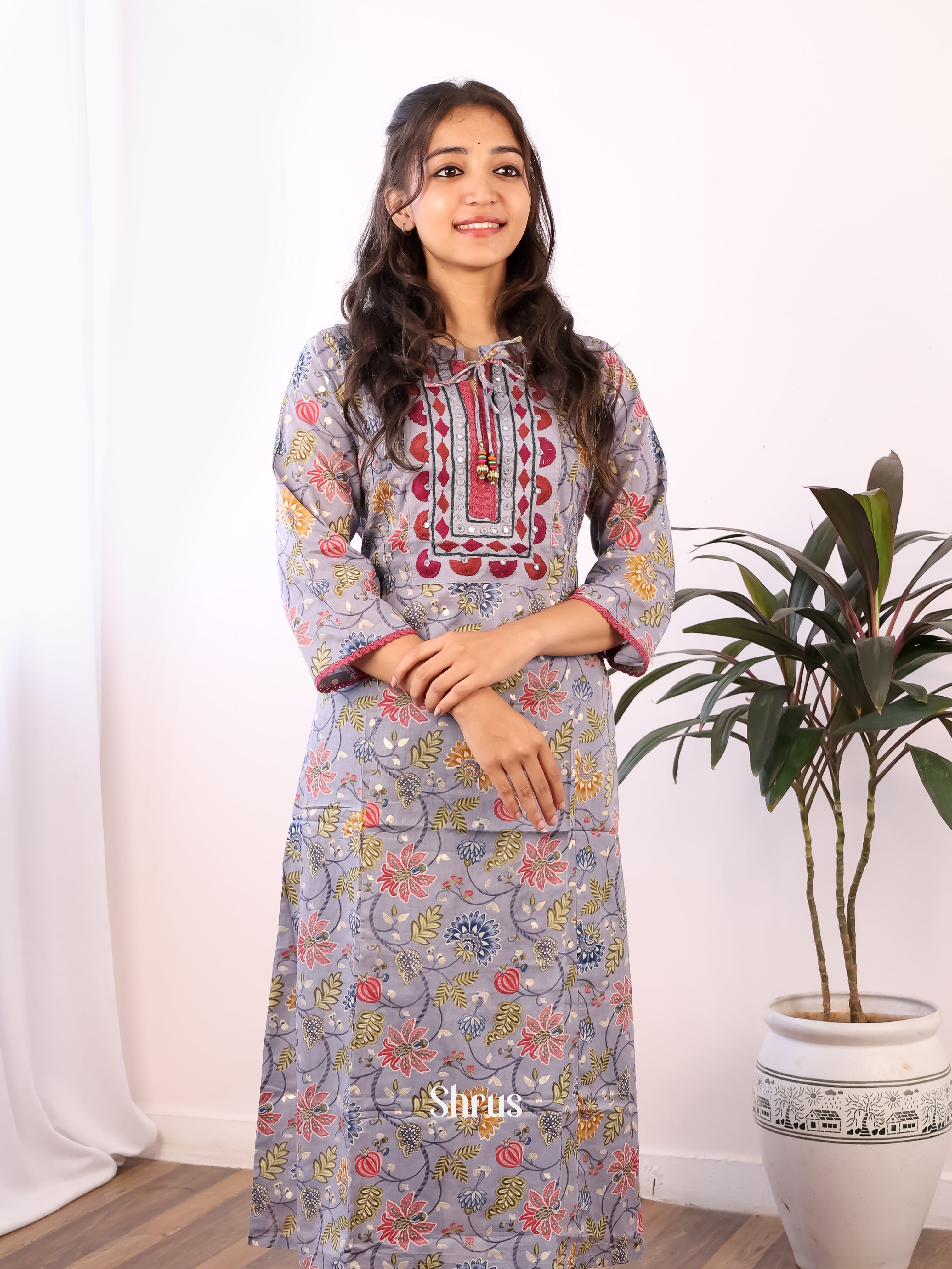 Grey  - Readymade Kurti