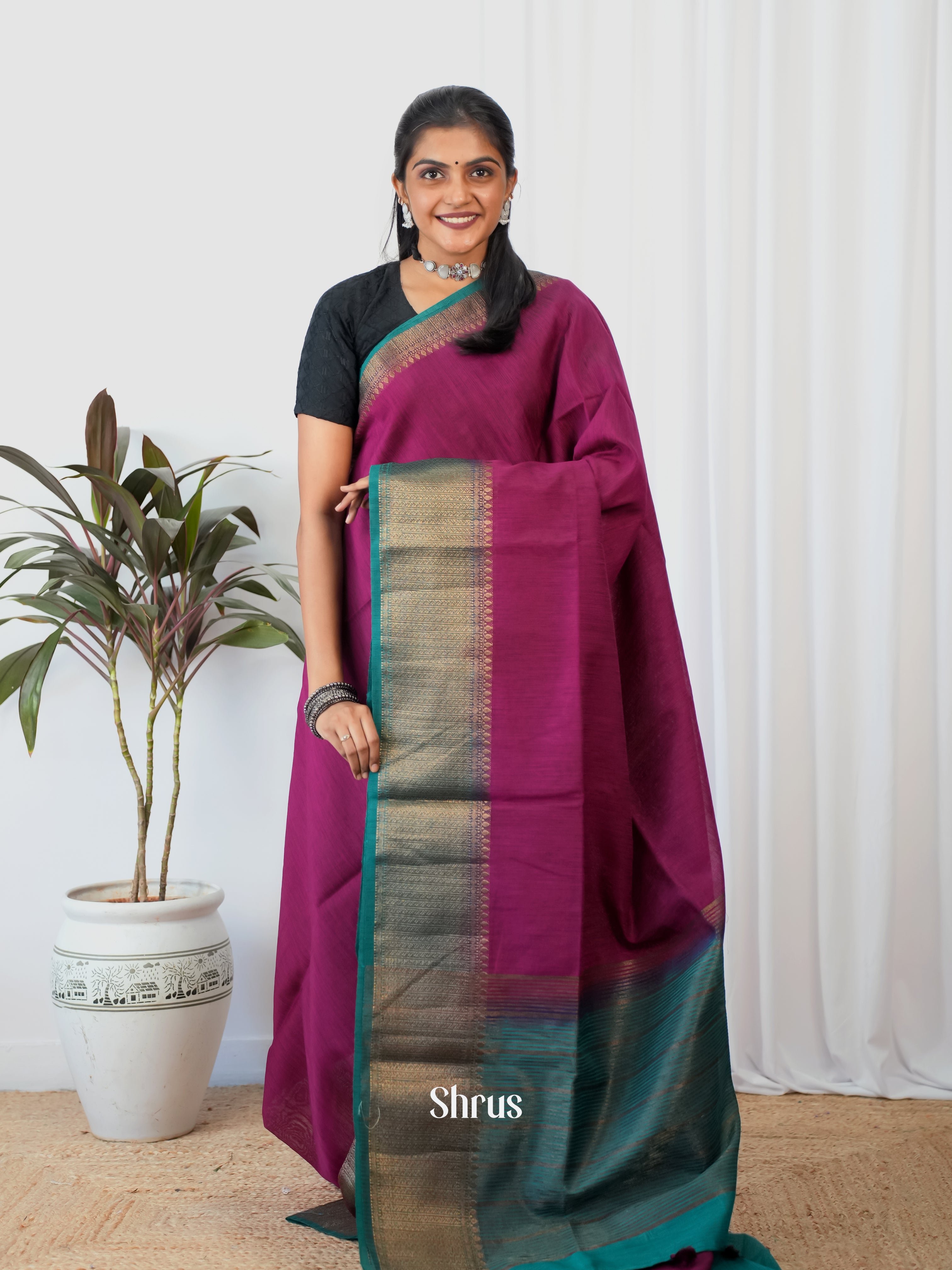 CIS28529 - Semi Jute Saree