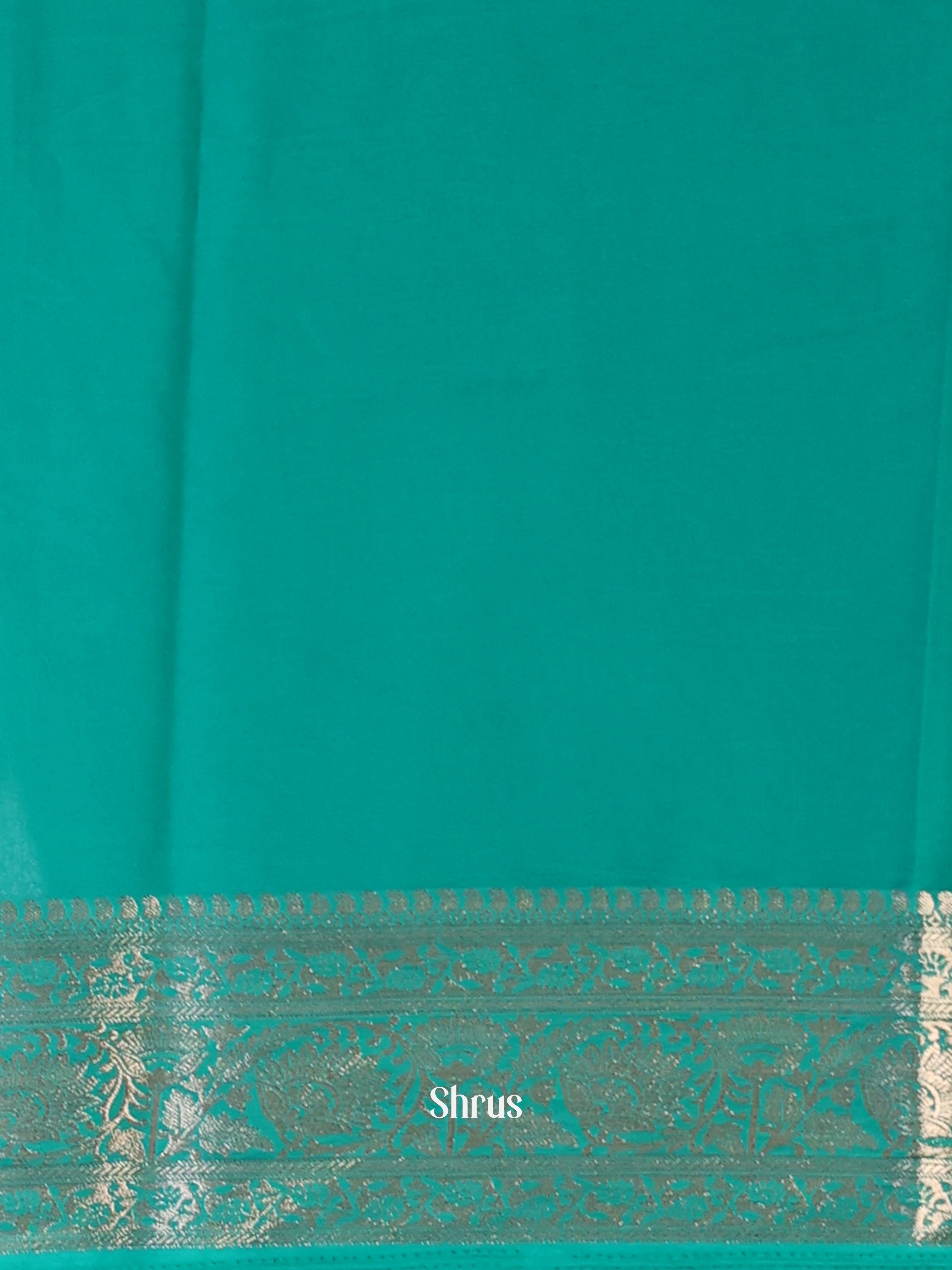 Green- Semi Mysoresilk Saree