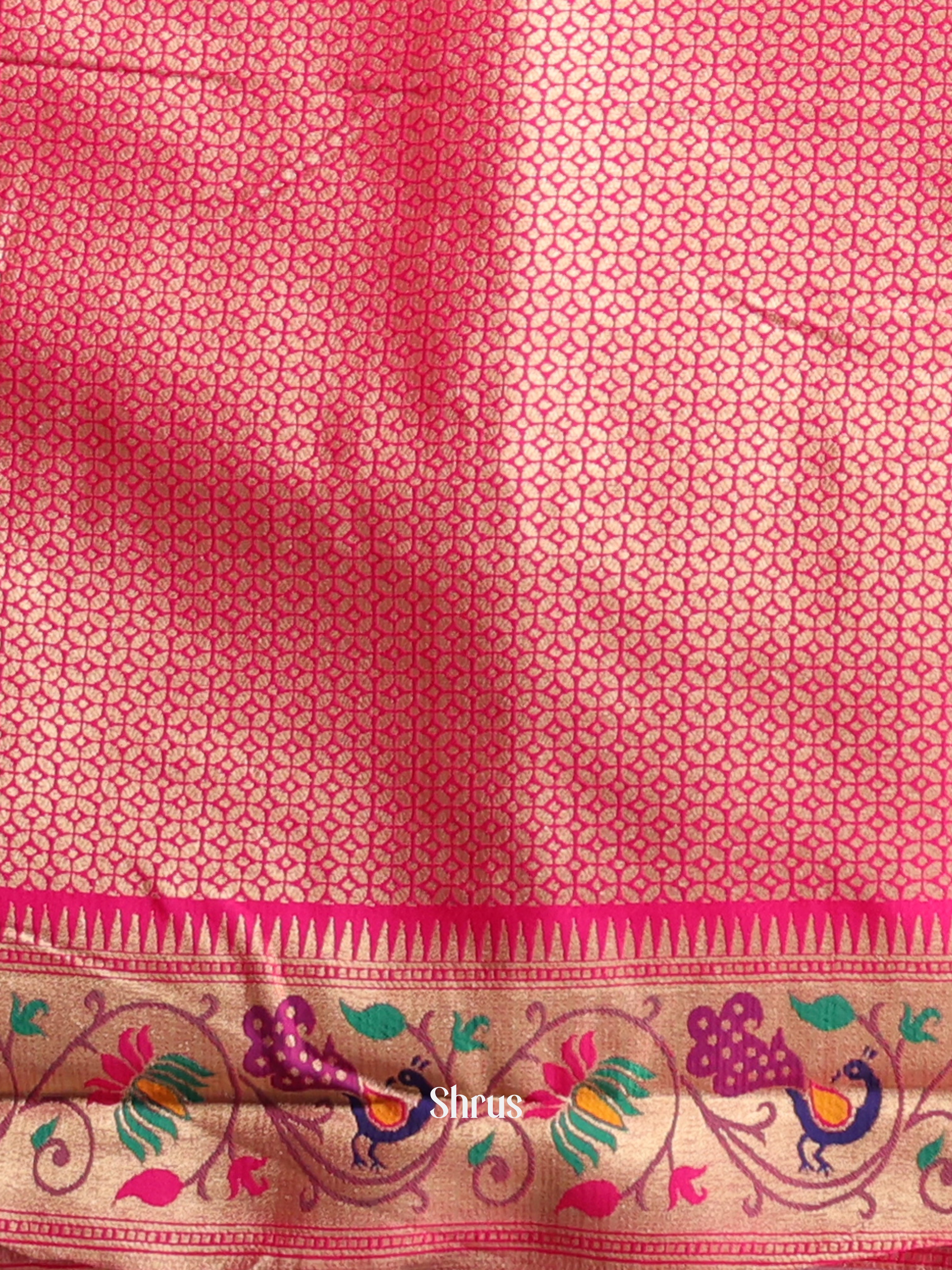CIS30210 - Banarasi kota Saree - Shop on Shrus.com