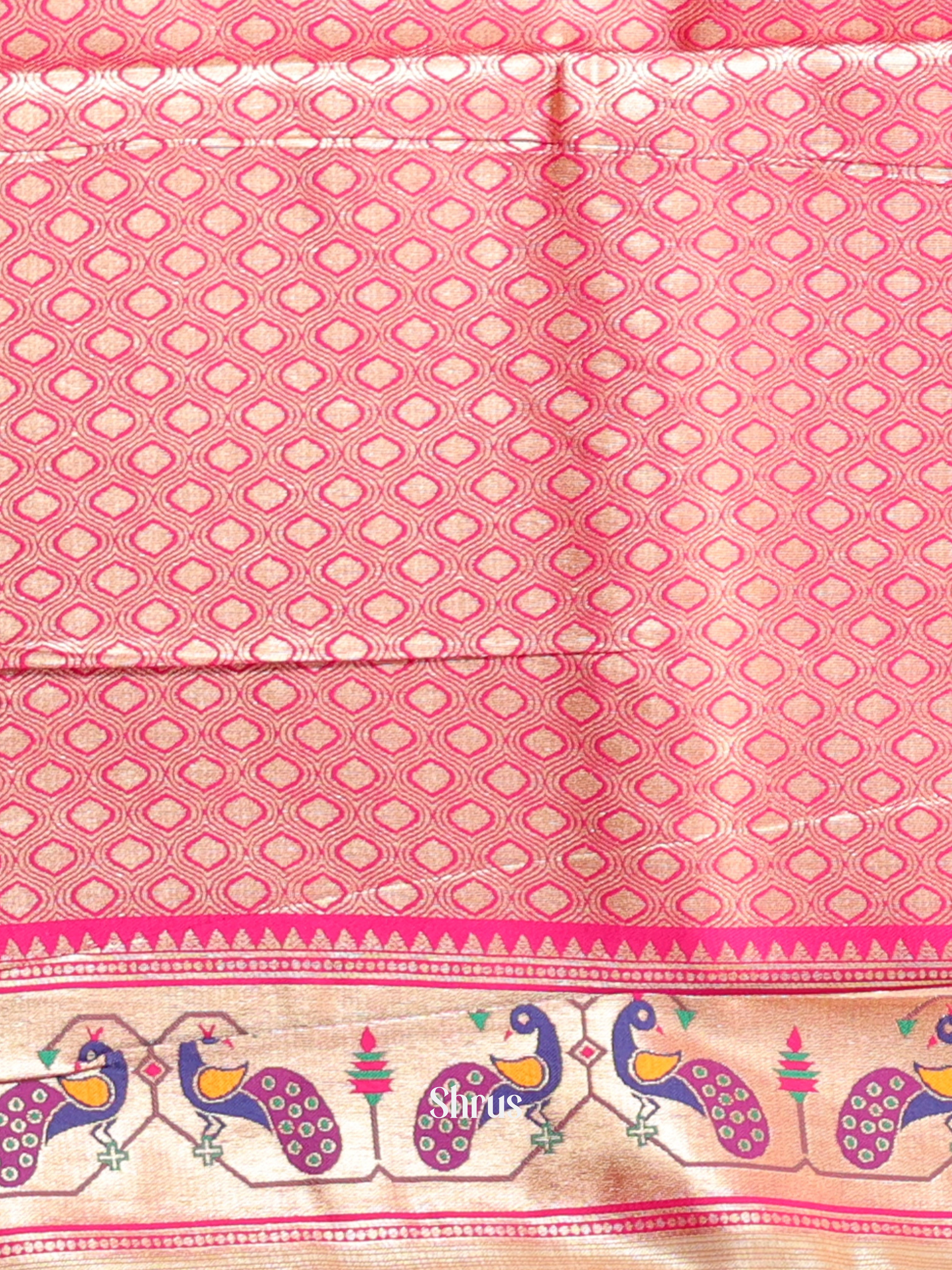 CIS30215 - Banarasi kota Saree - Shop on Shrus.com