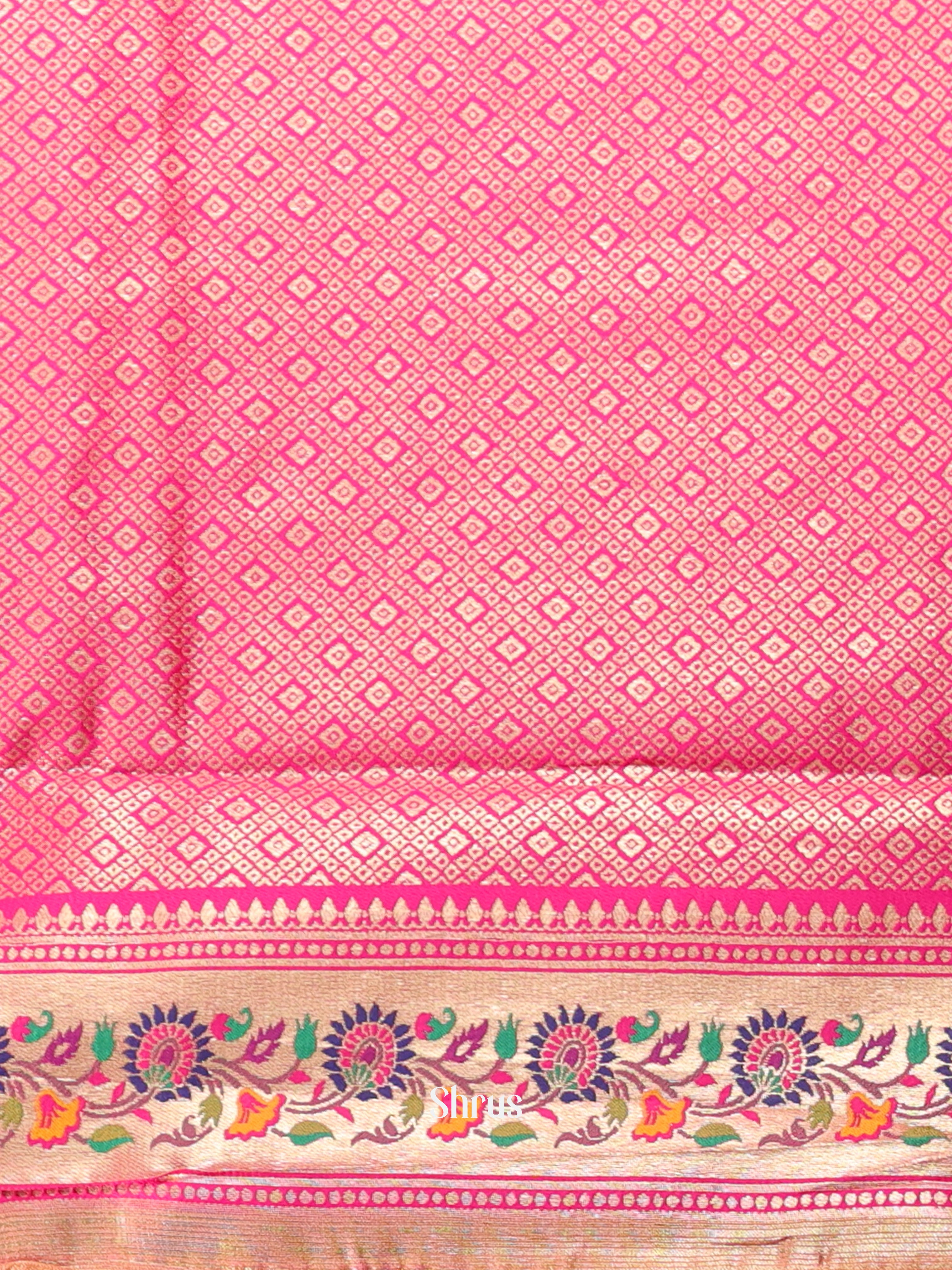 CIS30220 - Banarasi kota Saree - Shop on Shrus.com