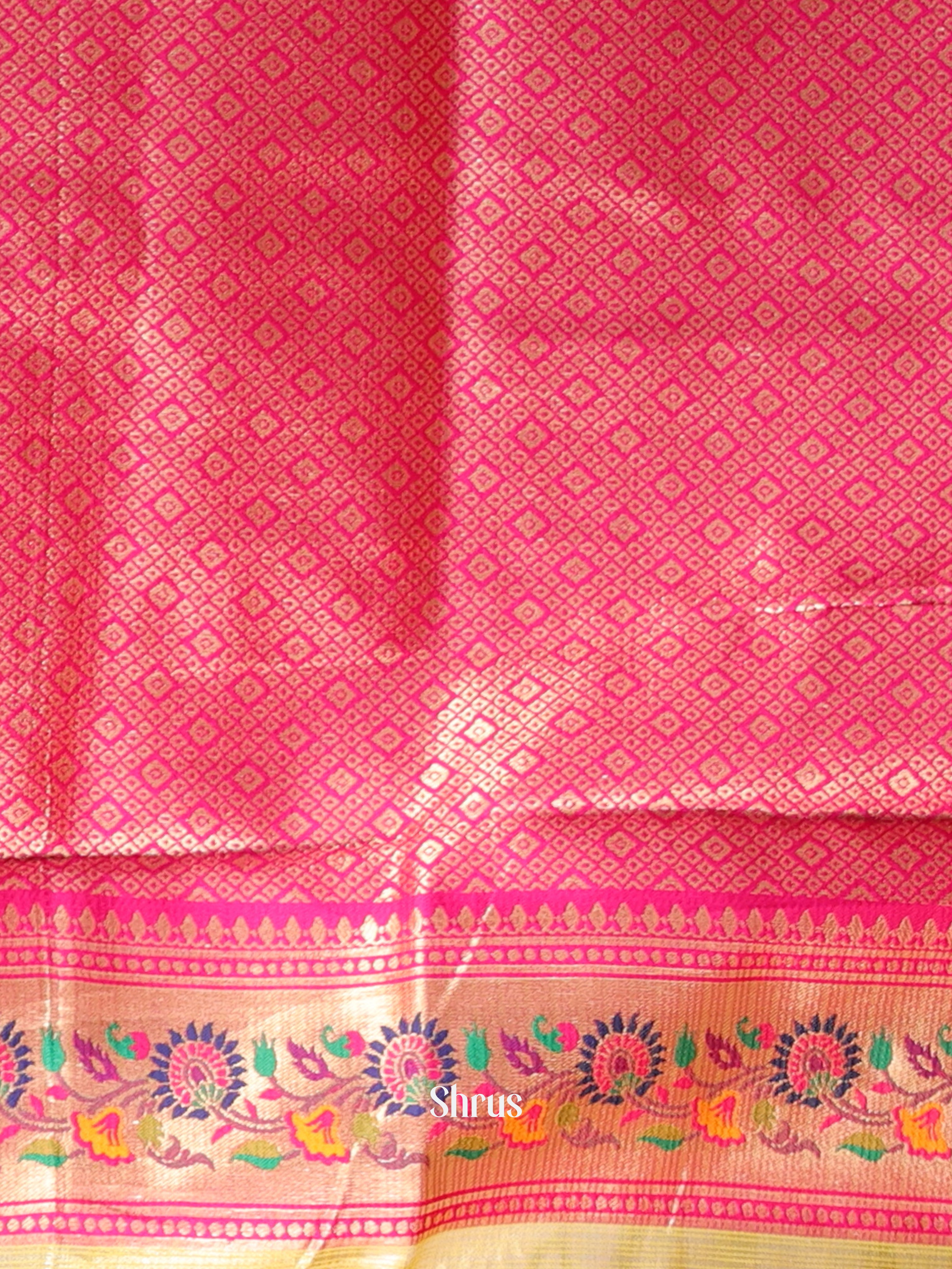 CIS30221 - Banarasi kota Saree - Shop on Shrus.com
