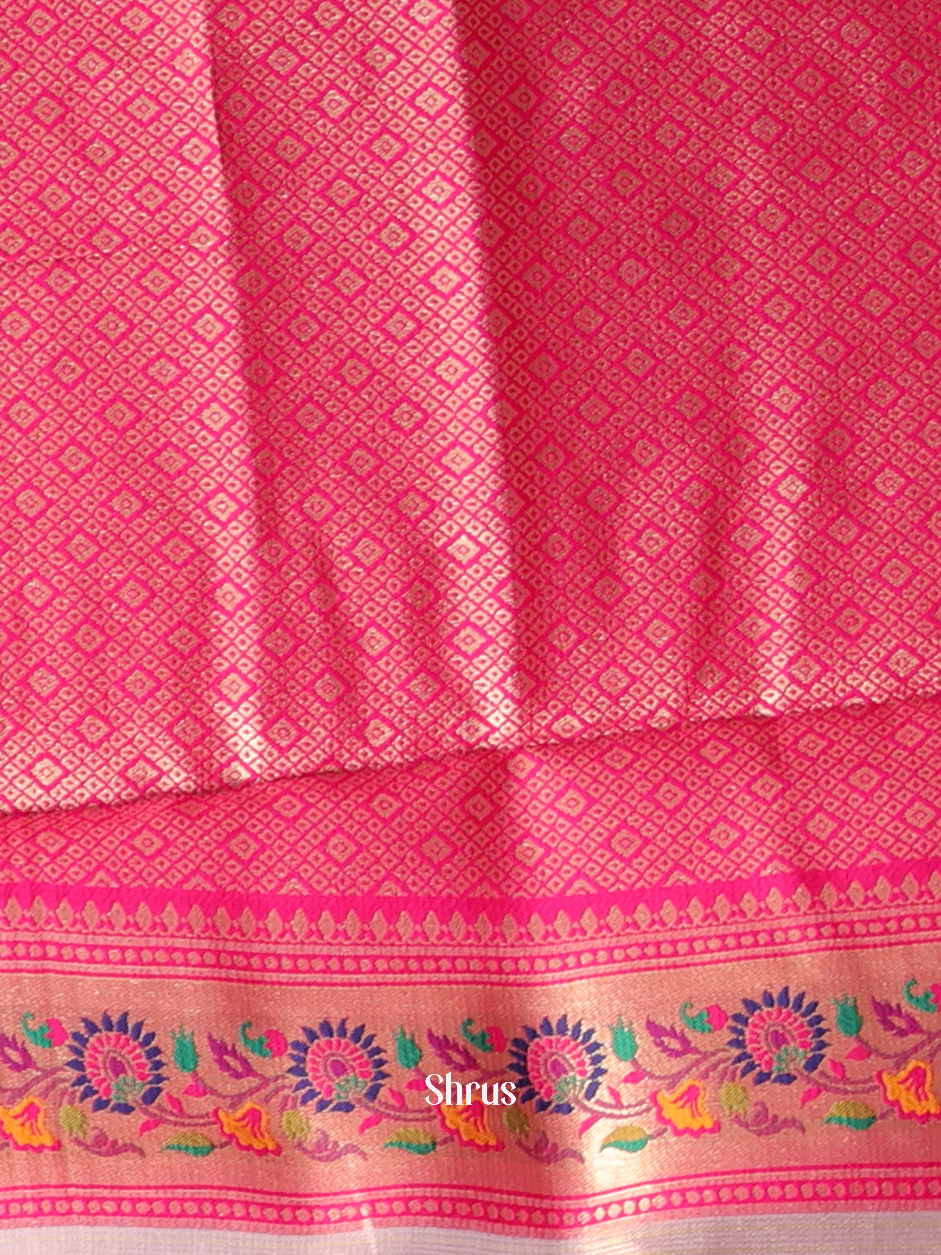 CIS30223 - Banarasi kota Saree - Shop on Shrus.com