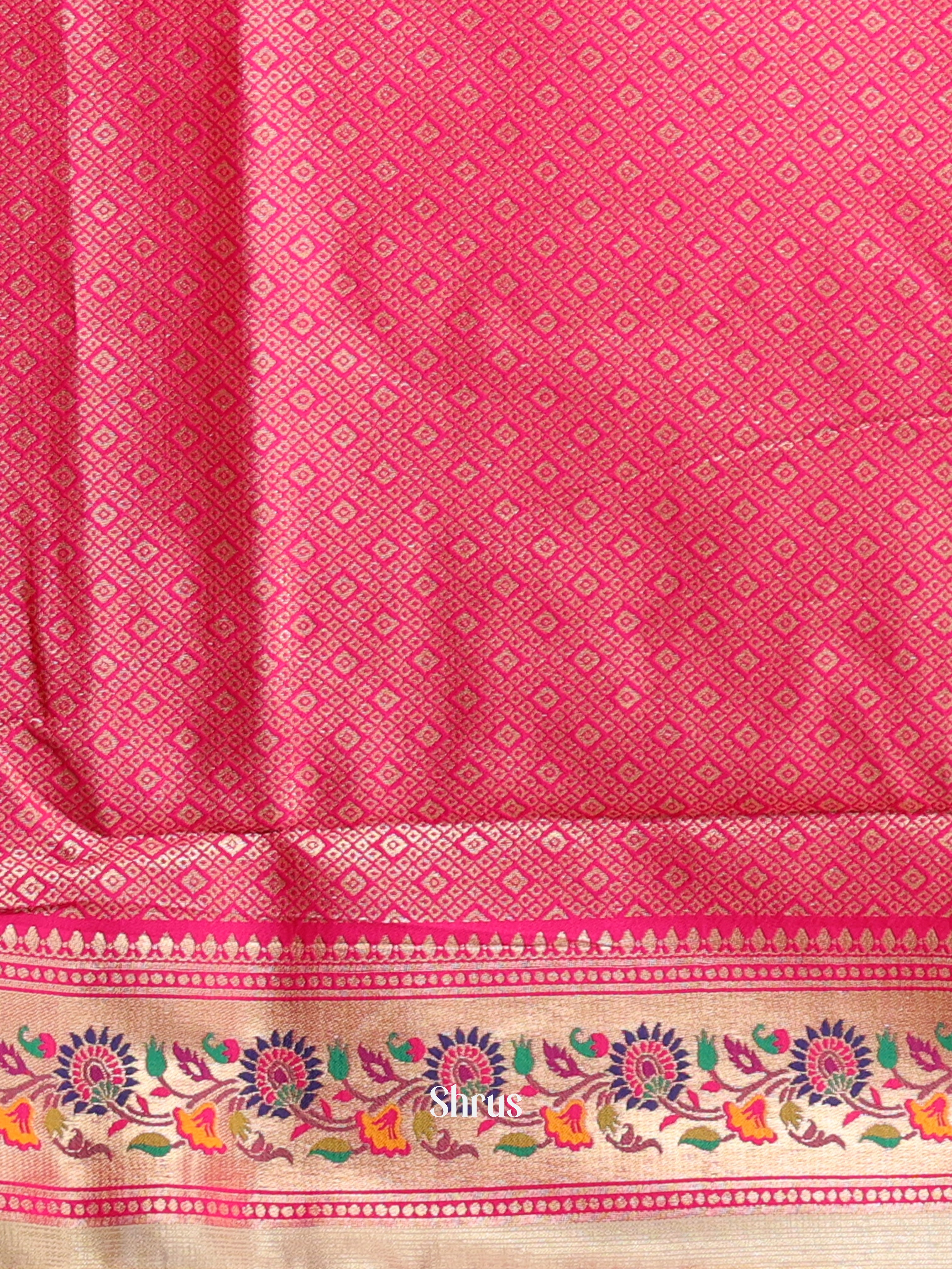 CIS30224 - Banarasi kota Saree - Shop on Shrus.com