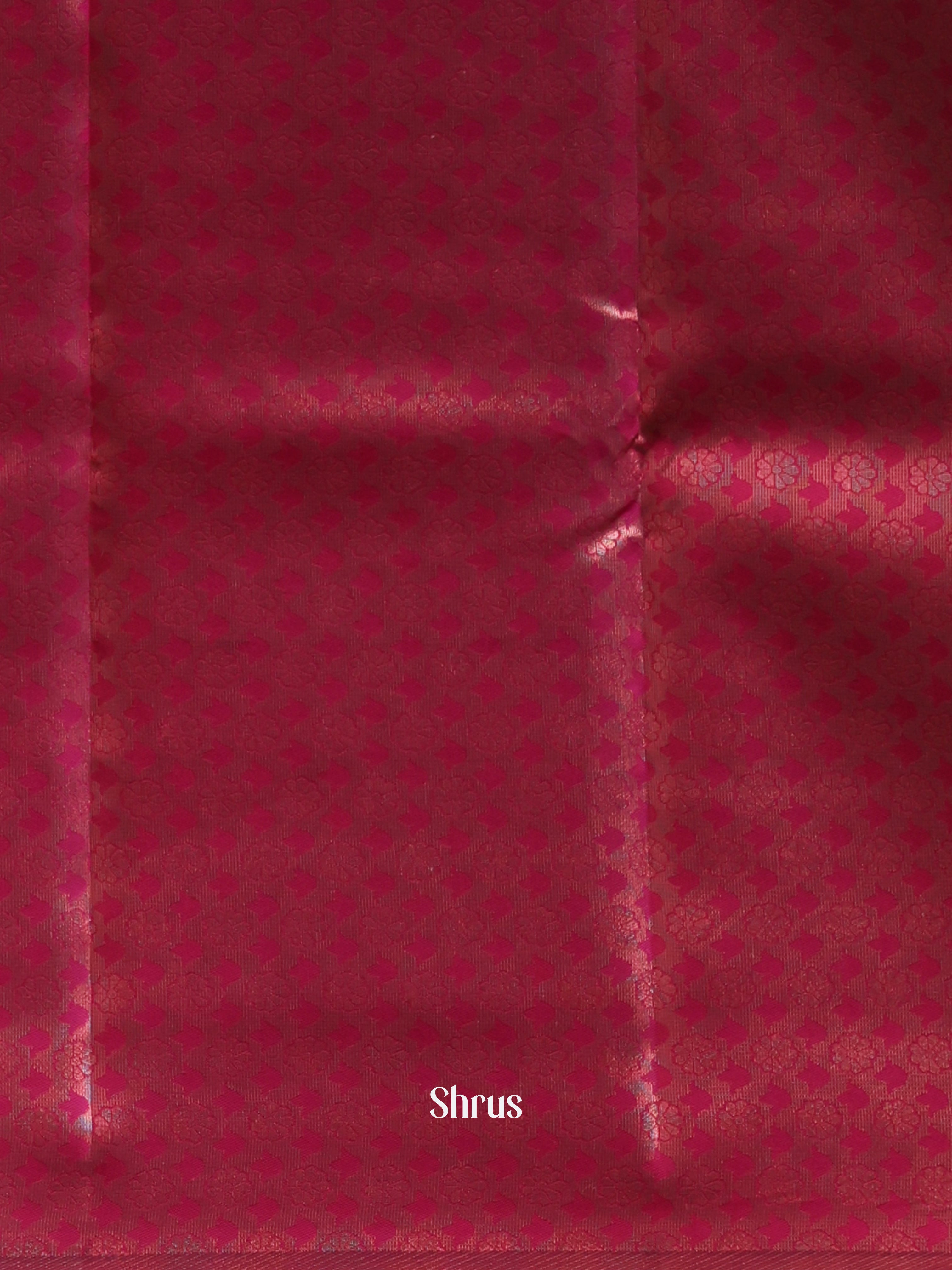 Blue & Maroon - Semi Arani Silk Saree