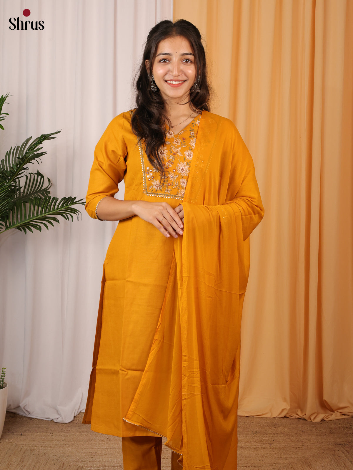 Orange - Readymade Suits - Shop on Shrus.com