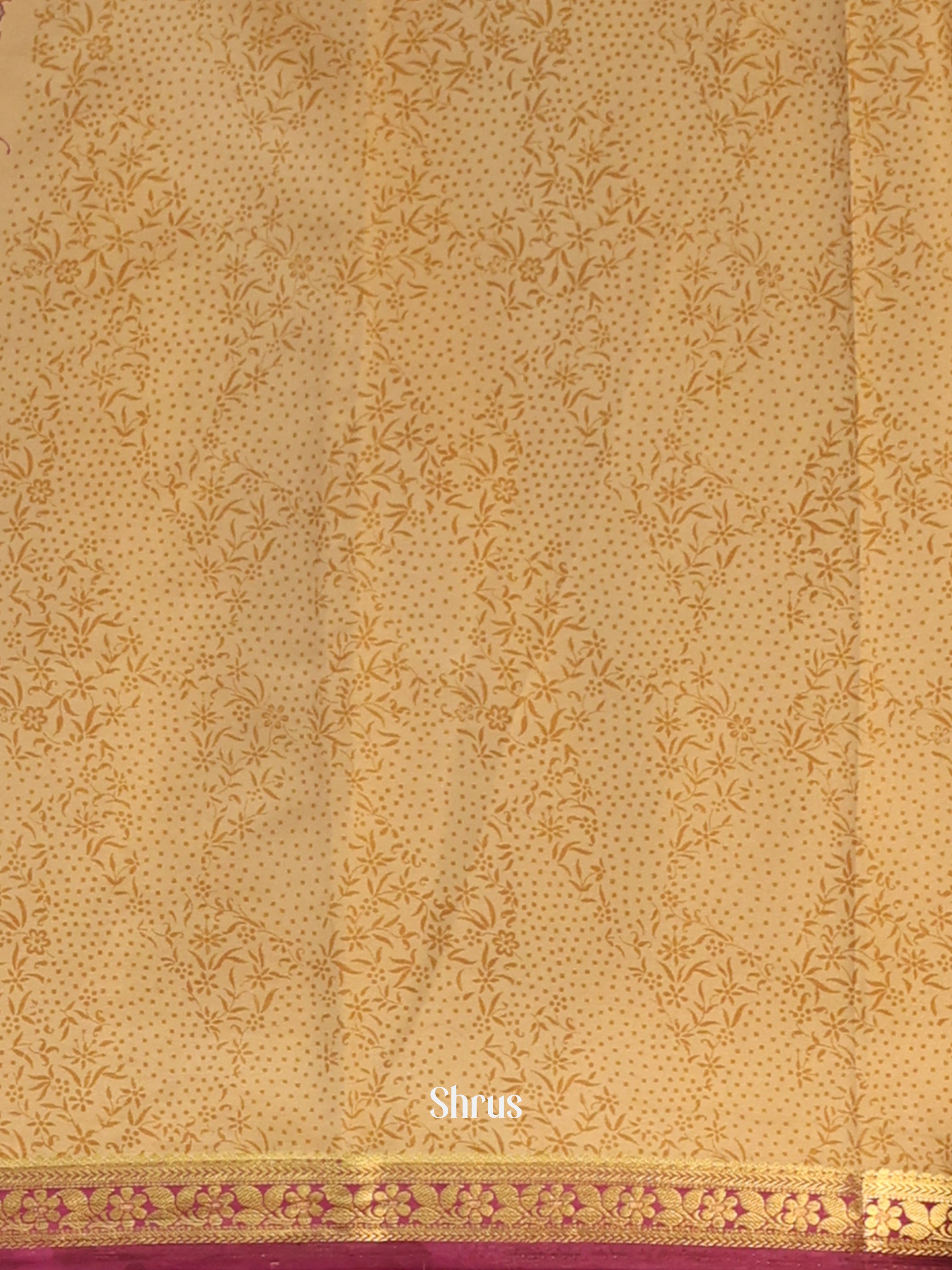 CJS02402 - Semi Mysoresilk Saree - Shop on Shrus.com