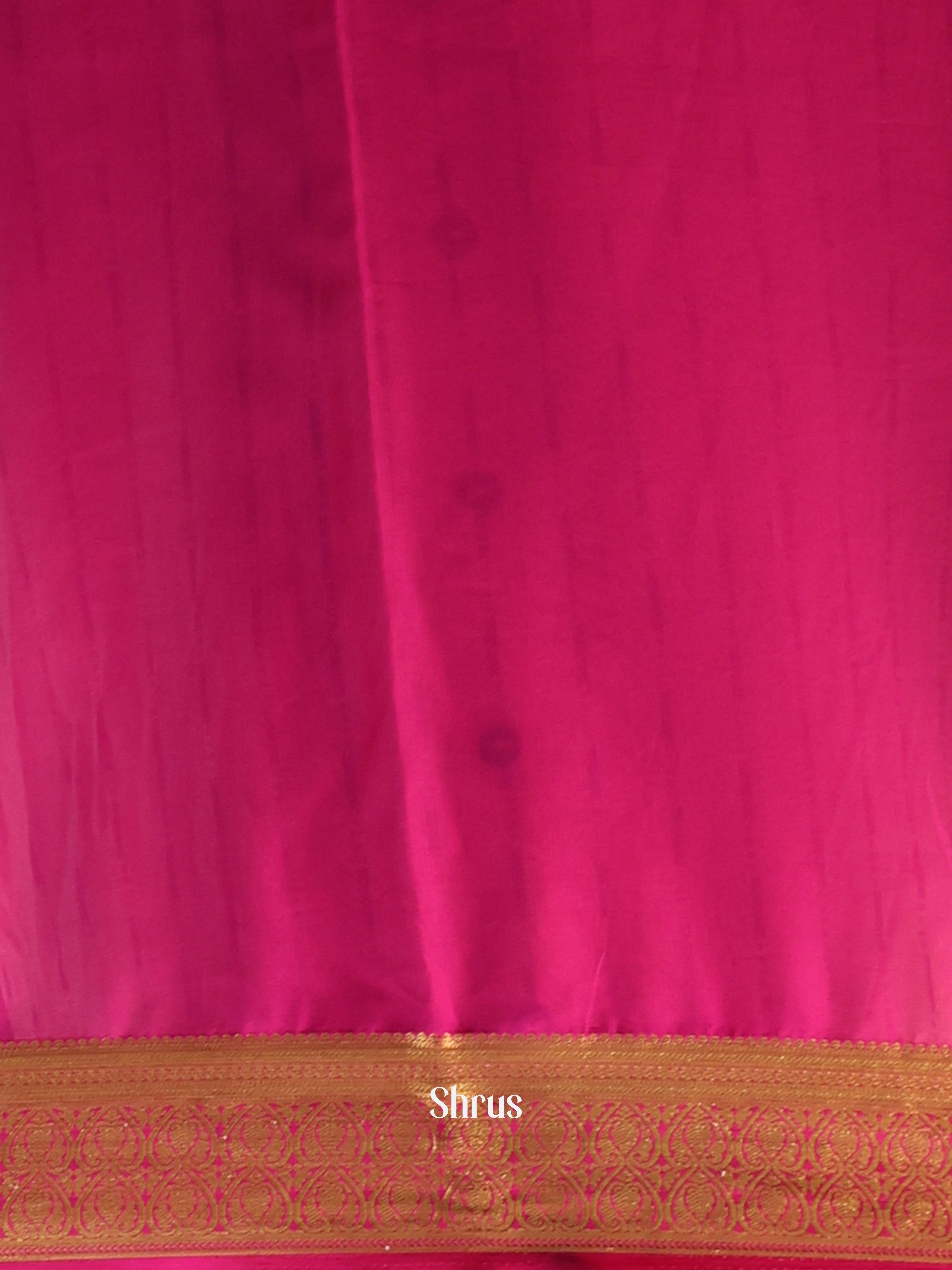 CJS02540 - Semi Mysoresilk Saree - Shop on Shrus.com