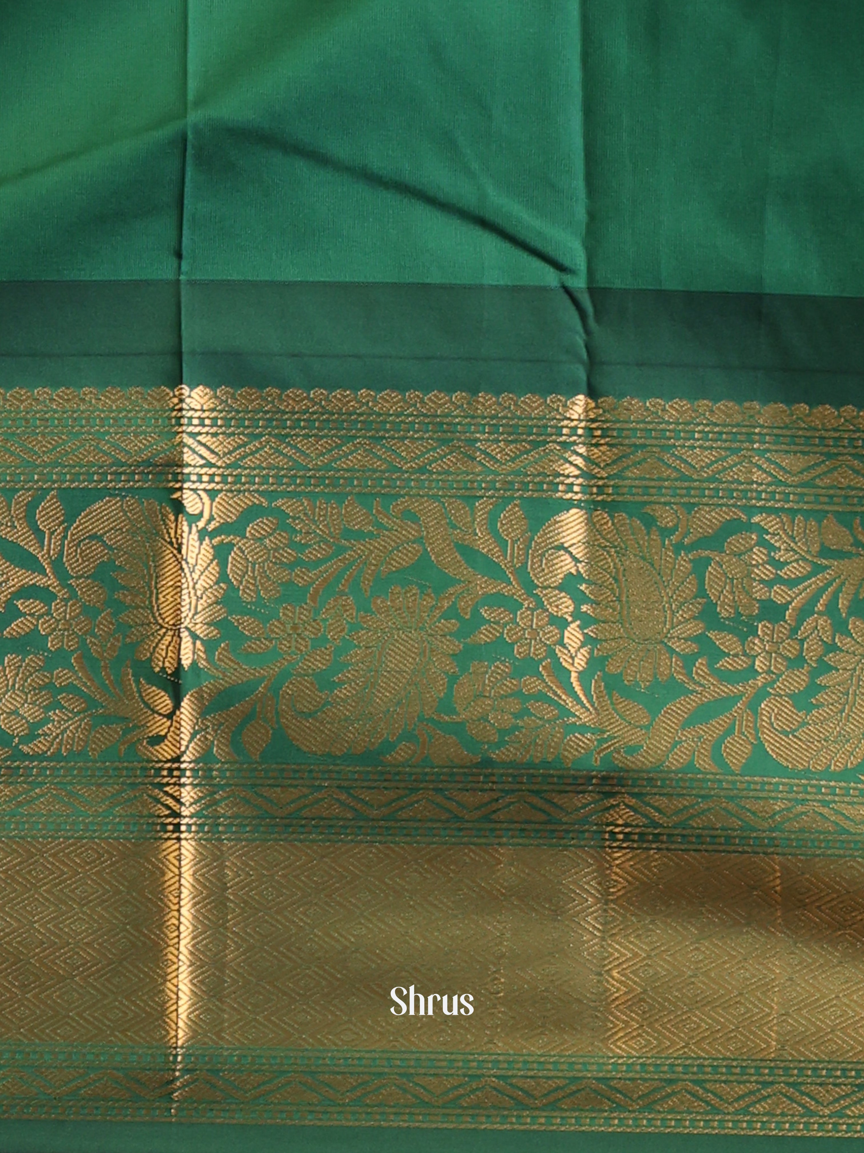 CJS02579 - Gadwal halfpure Saree - Shop on Shrus.com